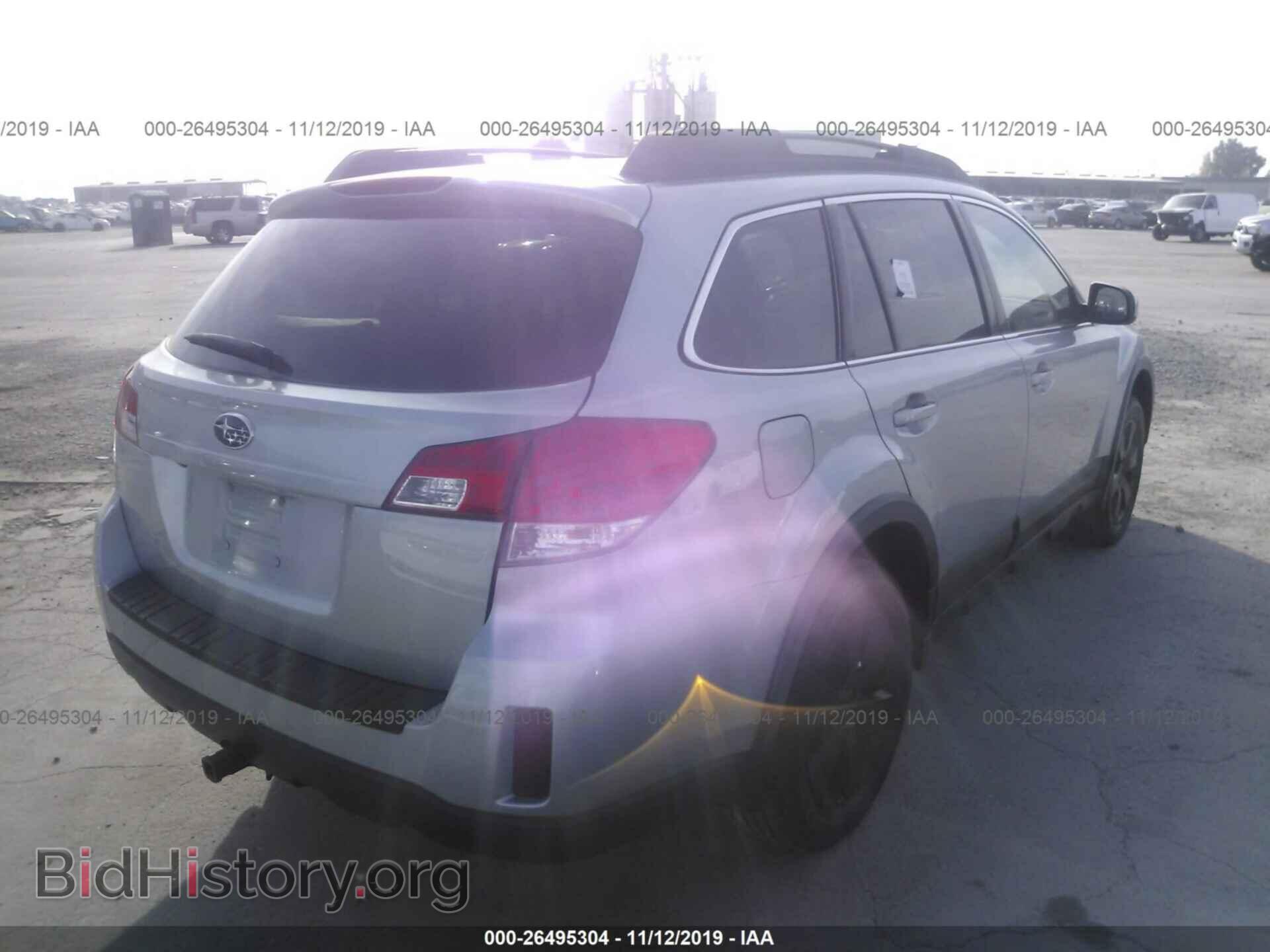 2012 SUBARU OUTBACK - VIN: 4S4BRBGC7C3239876 - Фото 4