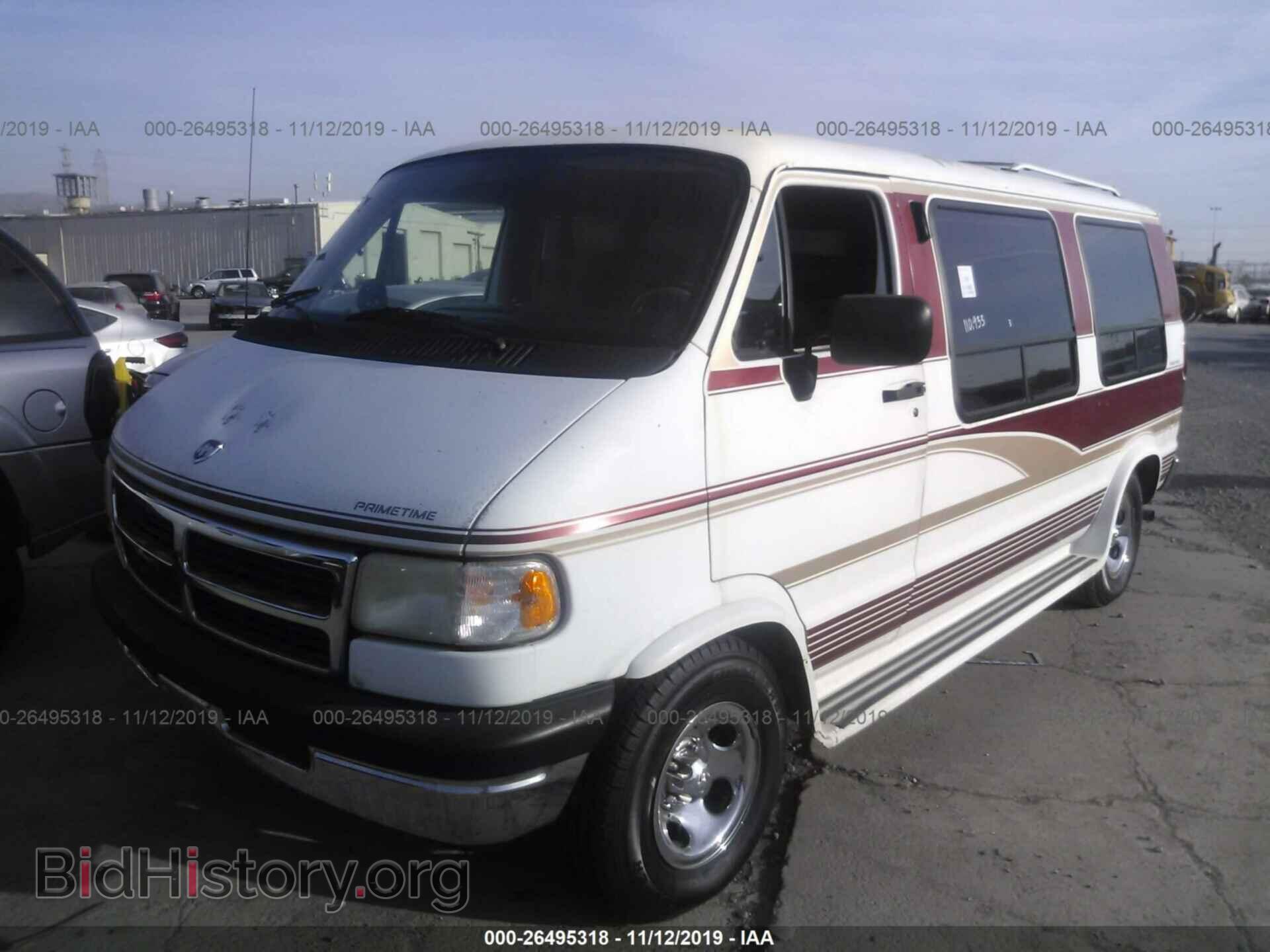 1996 DODGE RAM VAN - VIN: 2B6HB21Y4TK151136 - Фото 2