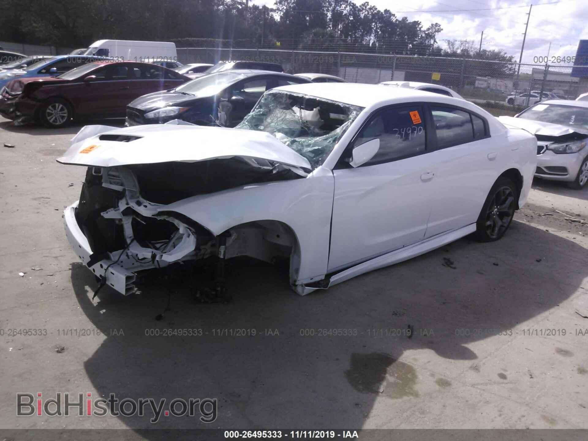 2019 DODGE CHARGER - VIN: 2C3CDXHG3KH584683 - Фото 2
