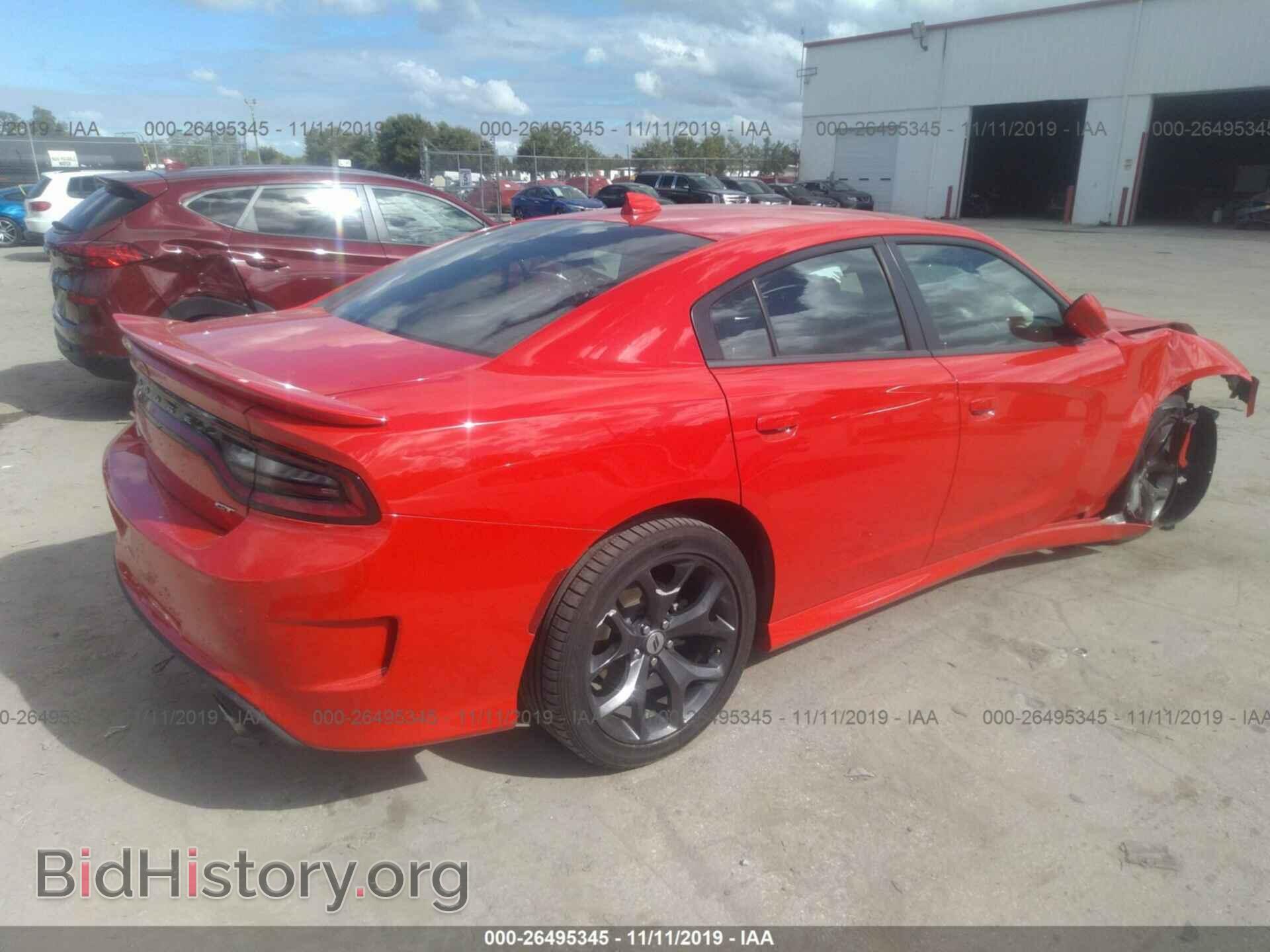 2019 DODGE CHARGER - VIN: 2C3CDXHG8KH684990 - Фото 4