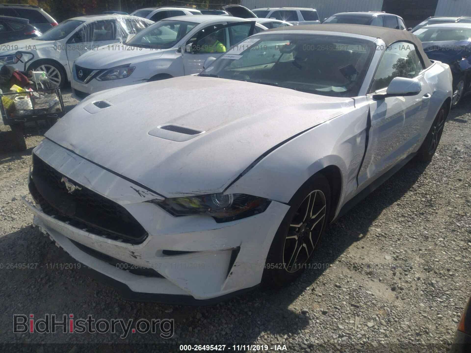 2019 FORD MUSTANG - VIN: 1FATP8UH5K5150639 - Фото 2