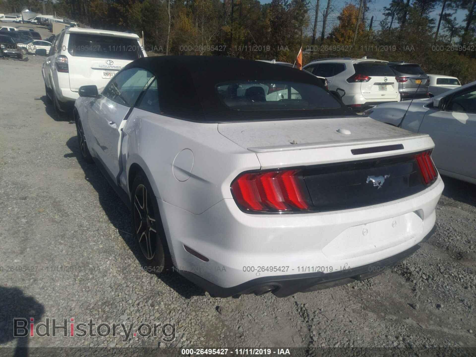 2019 FORD MUSTANG - VIN: 1FATP8UH5K5150639 - Фото 3