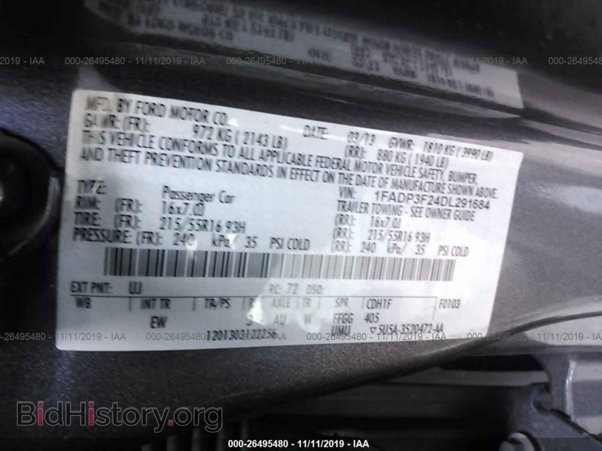 2013 FORD FOCUS - VIN: 1FADP3F24DL291684 - Photo 9