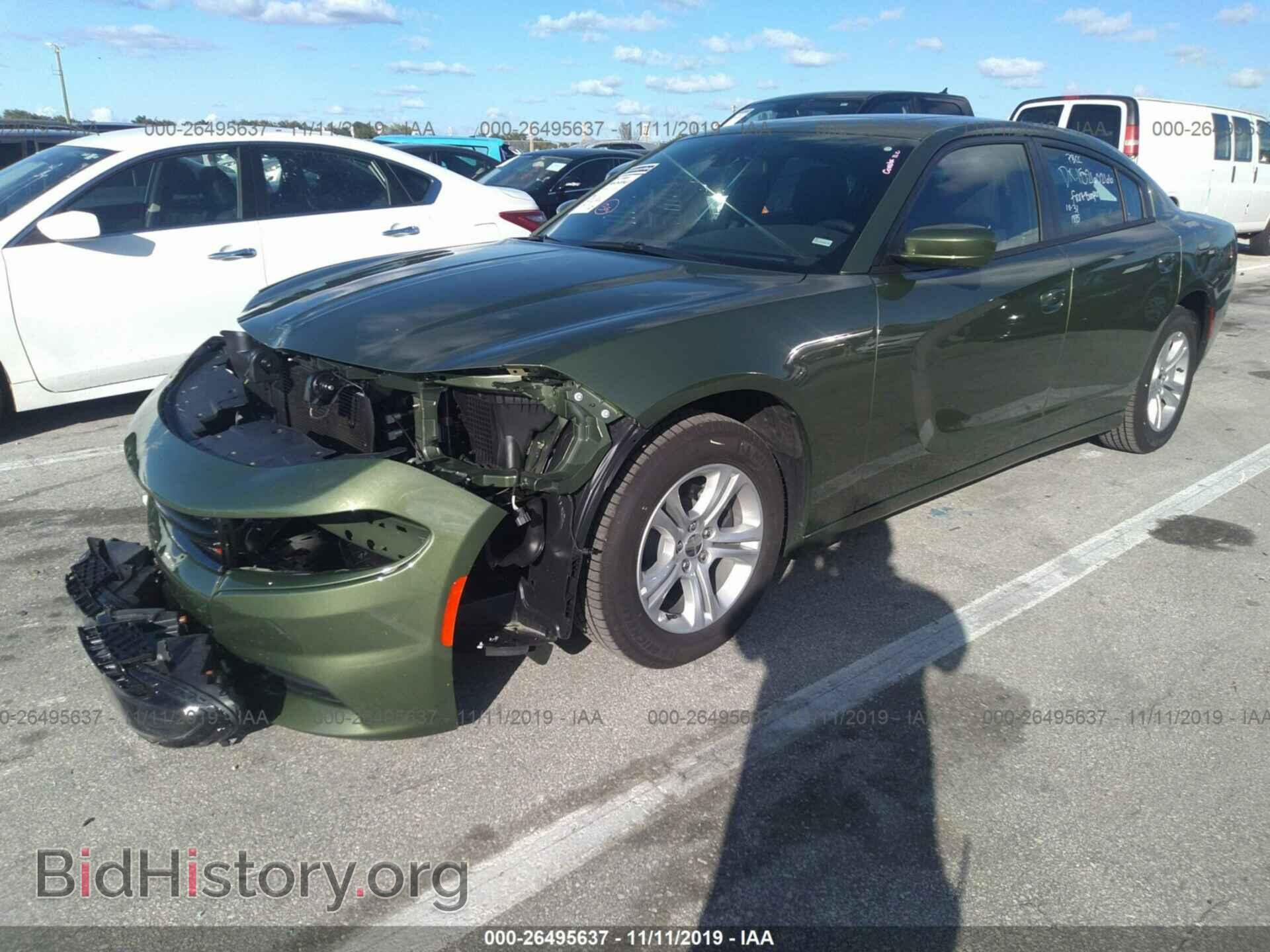 2019 DODGE CHARGER - VIN: 2C3CDXBG4KH720568 - Фото 2