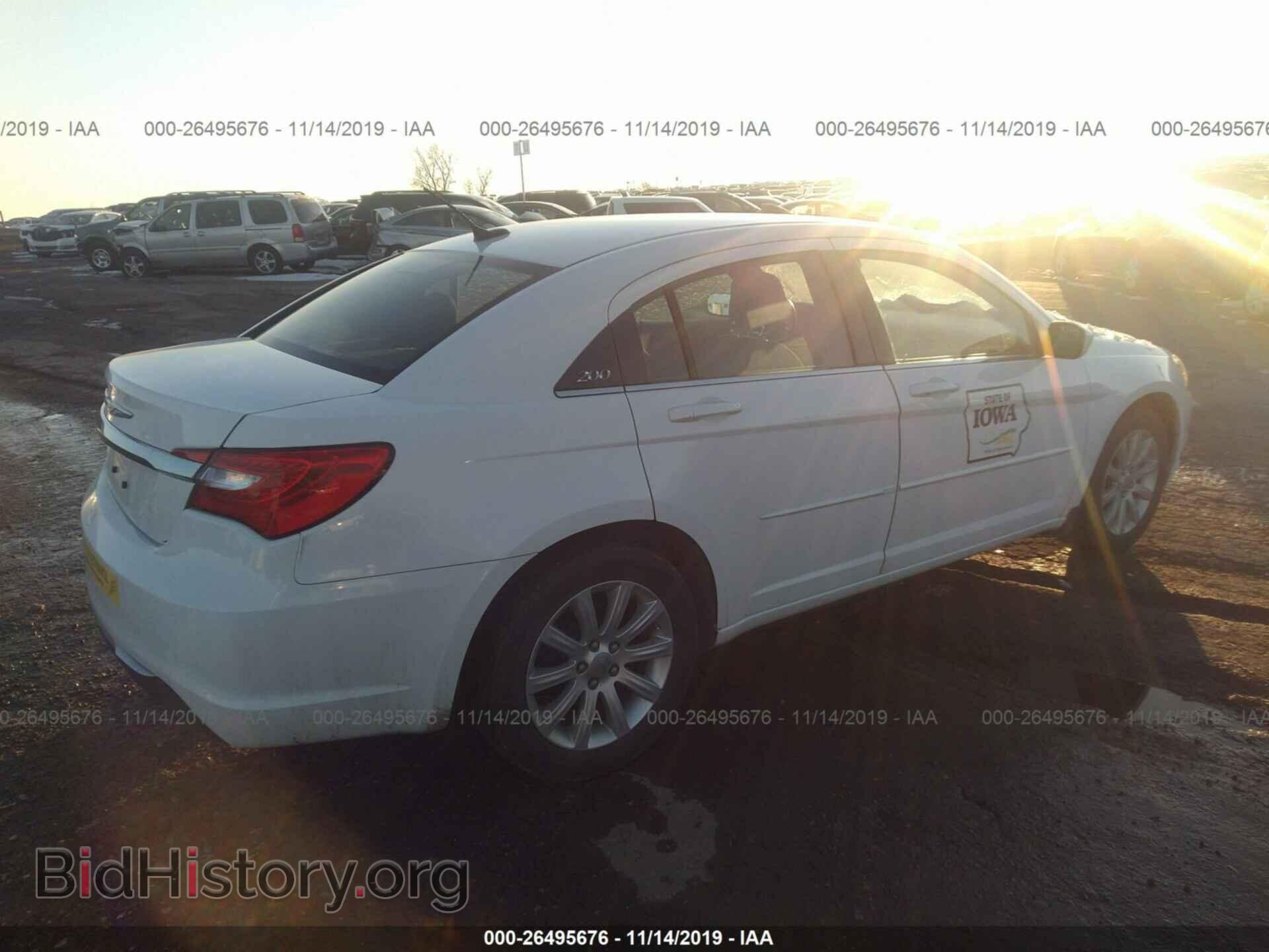 2013 CHRYSLER 200 - VIN: 1C3CCBBG5DN711166 - Фото 4