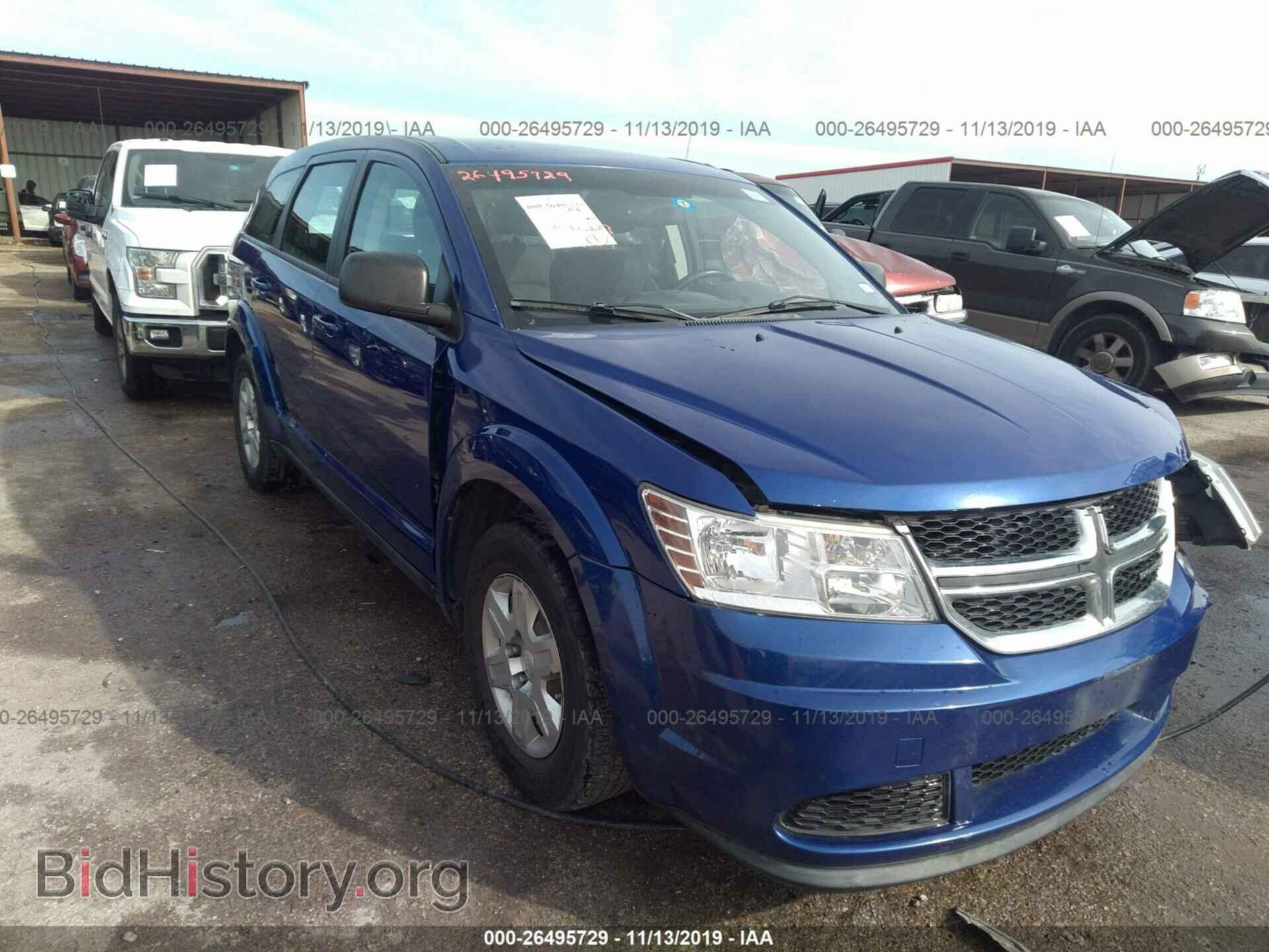 Фотография 3C4PDCAB9CT340954 - Dodge Journey 2012