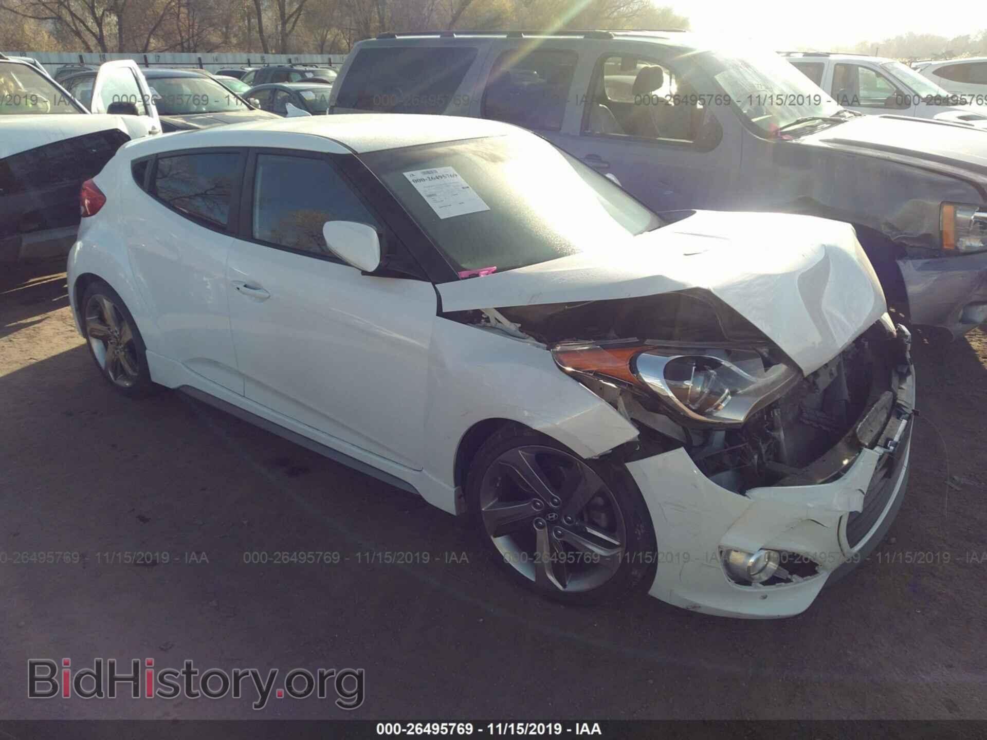 Фотография KMHTC6AE4DU137504 - HYUNDAI VELOSTER 2013
