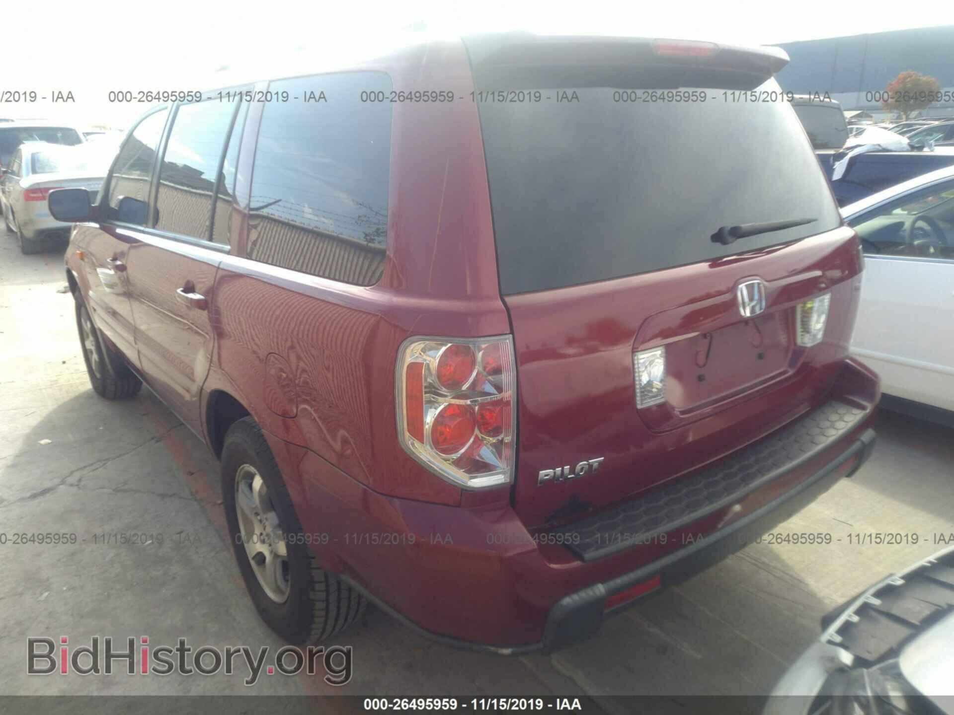 2006 HONDA PILOT - VIN: 5FNYF285X6B019677 - Фото 3