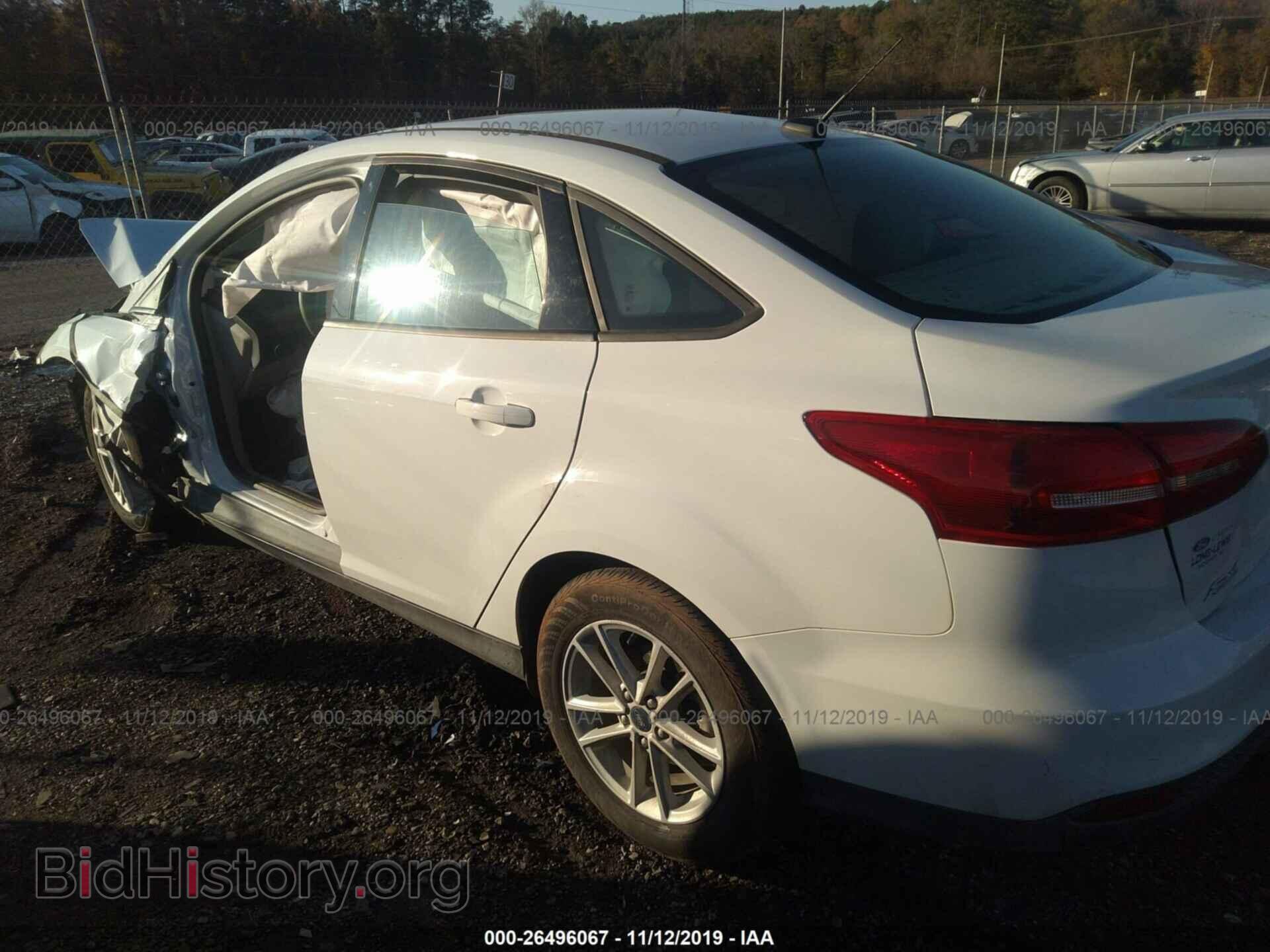 2018 FORD FOCUS - VIN: 1FADP3FE7JL284296 - Фото 3