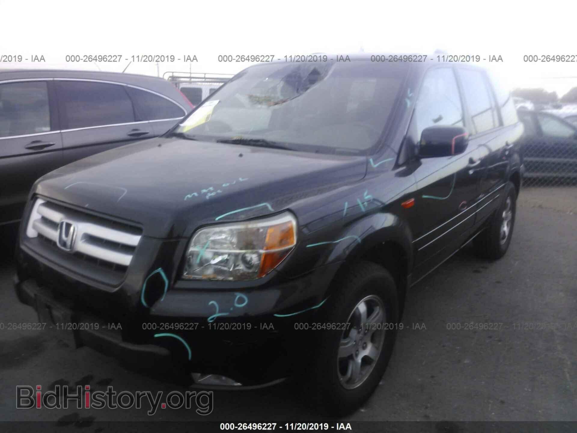 2007 HONDA PILOT - VIN: 5FNYF28777B047360 - Фото 2