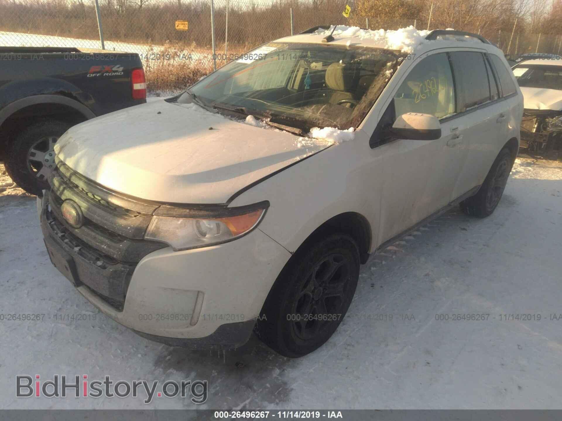 2013 FORD EDGE - VIN: 2FMDK4JC8DBB82834 - Фото 2