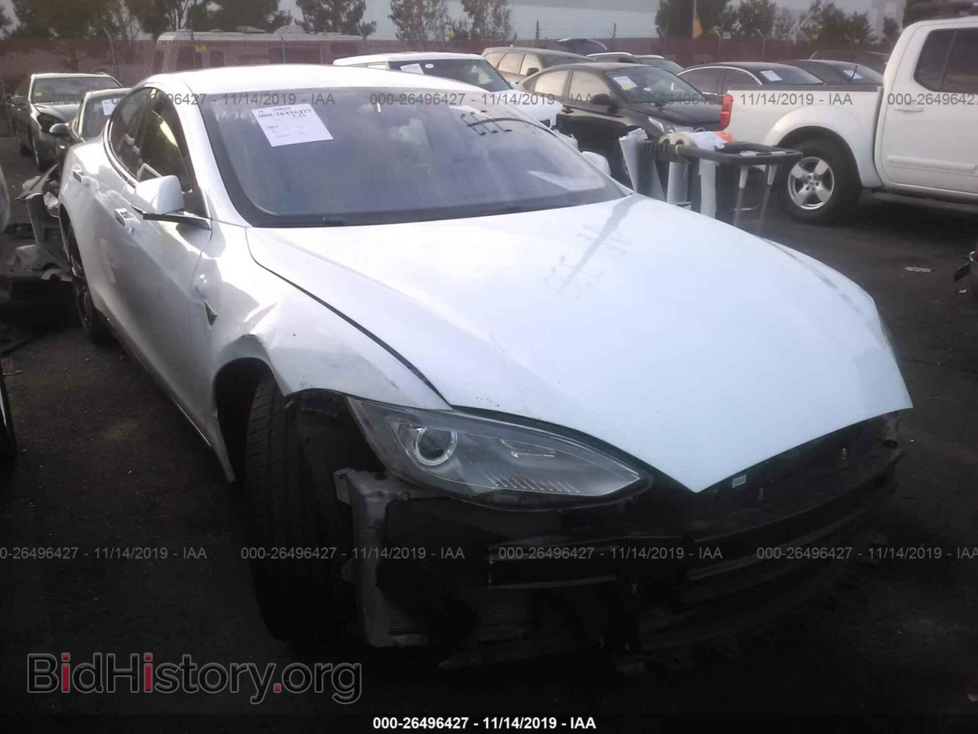 Photo 5YJSA1H13EFP45147 - TESLA MODEL S 2014