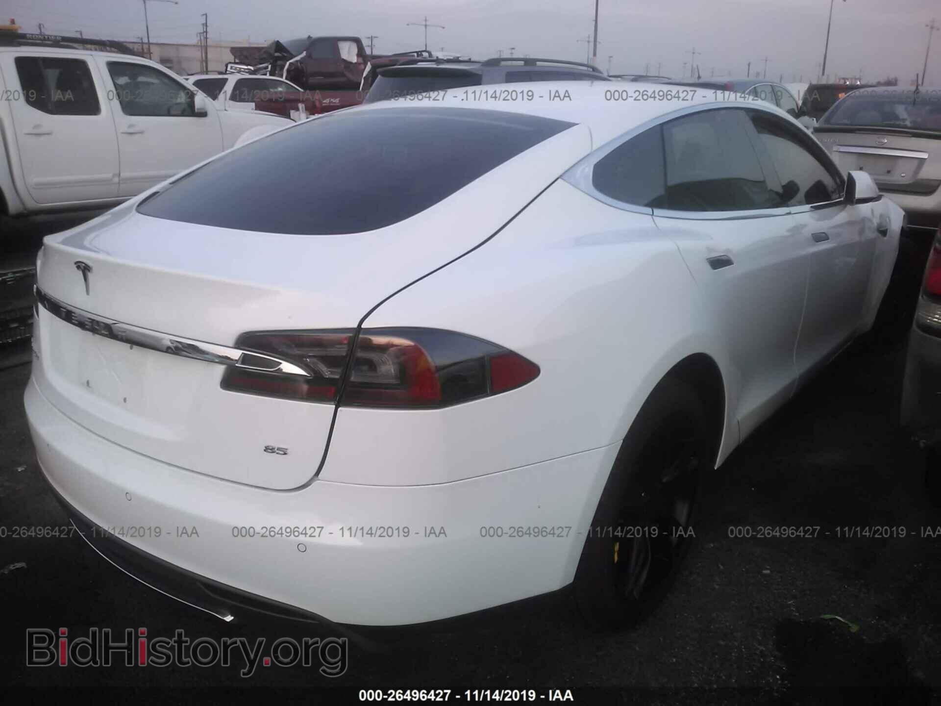 2014 TESLA MODEL S - VIN: 5YJSA1H13EFP45147 - Photo 4