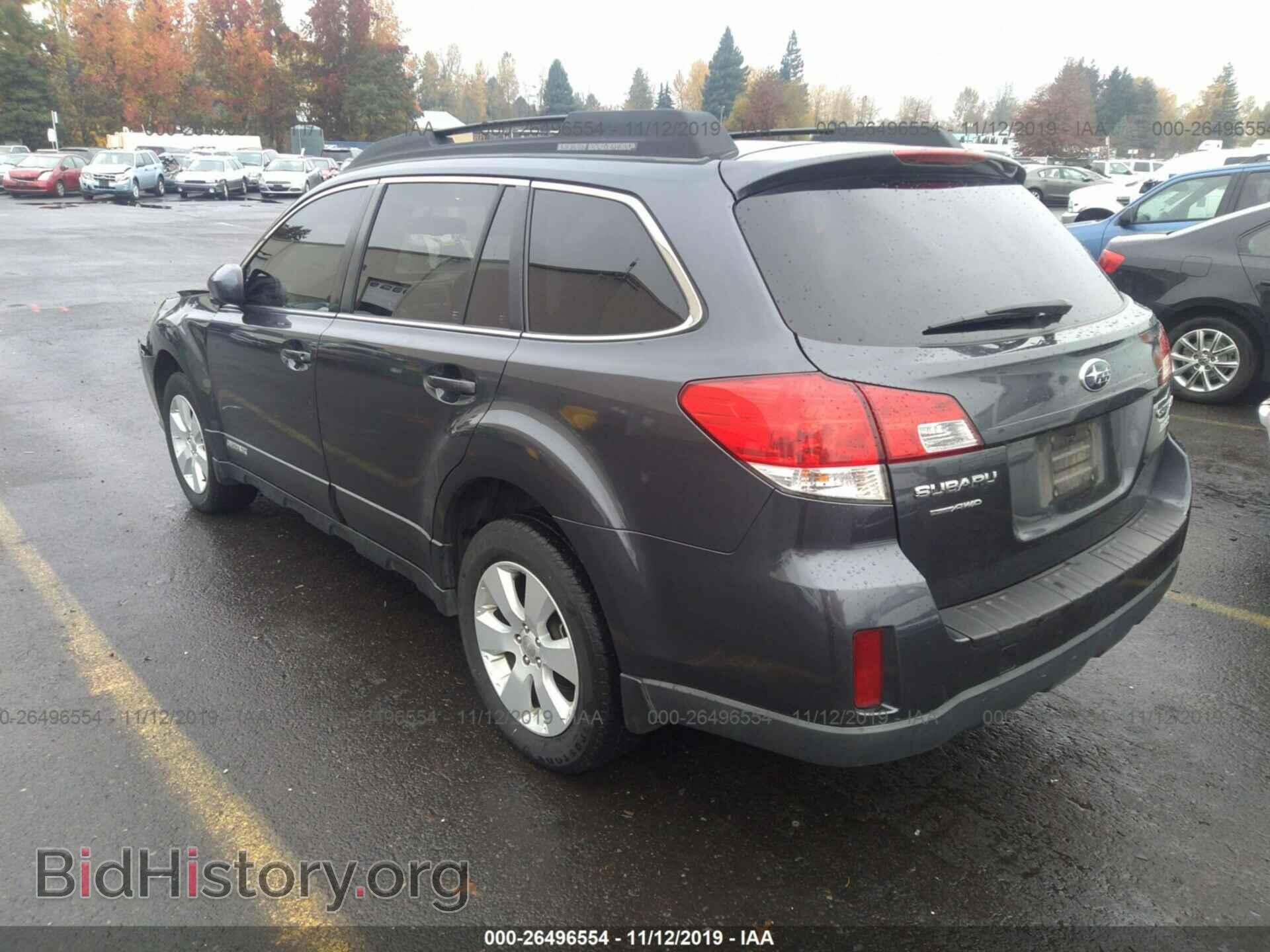 2012 SUBARU OUTBACK - VIN: 4S4BRBCC4C3257497 - Фото 3