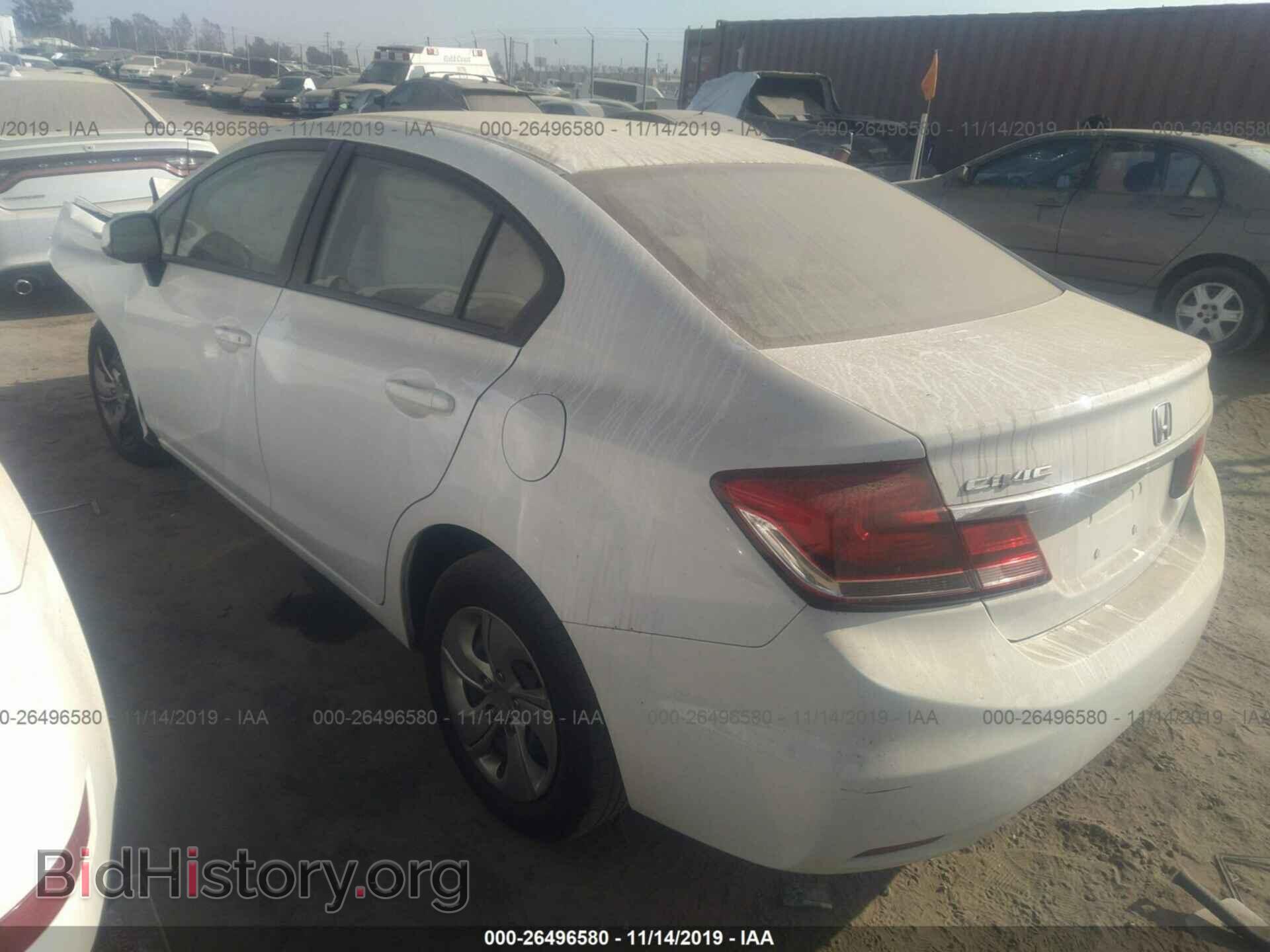 2013 HONDA CIVIC - VIN: 19XFB2F59DE283014 - Фото 3