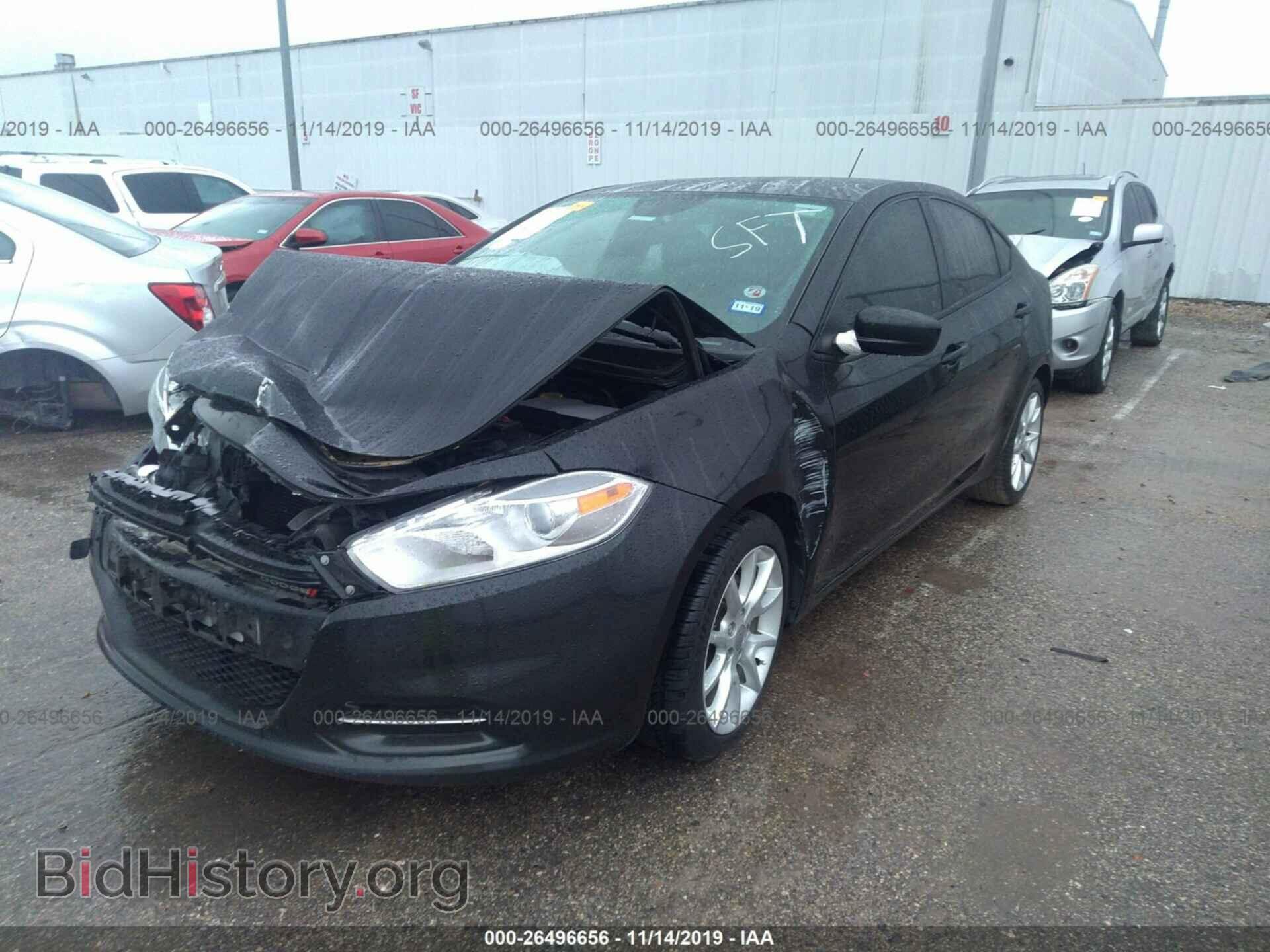 2013 DODGE DART - VIN: 1C3CDFBH6DD184189 - Фото 2