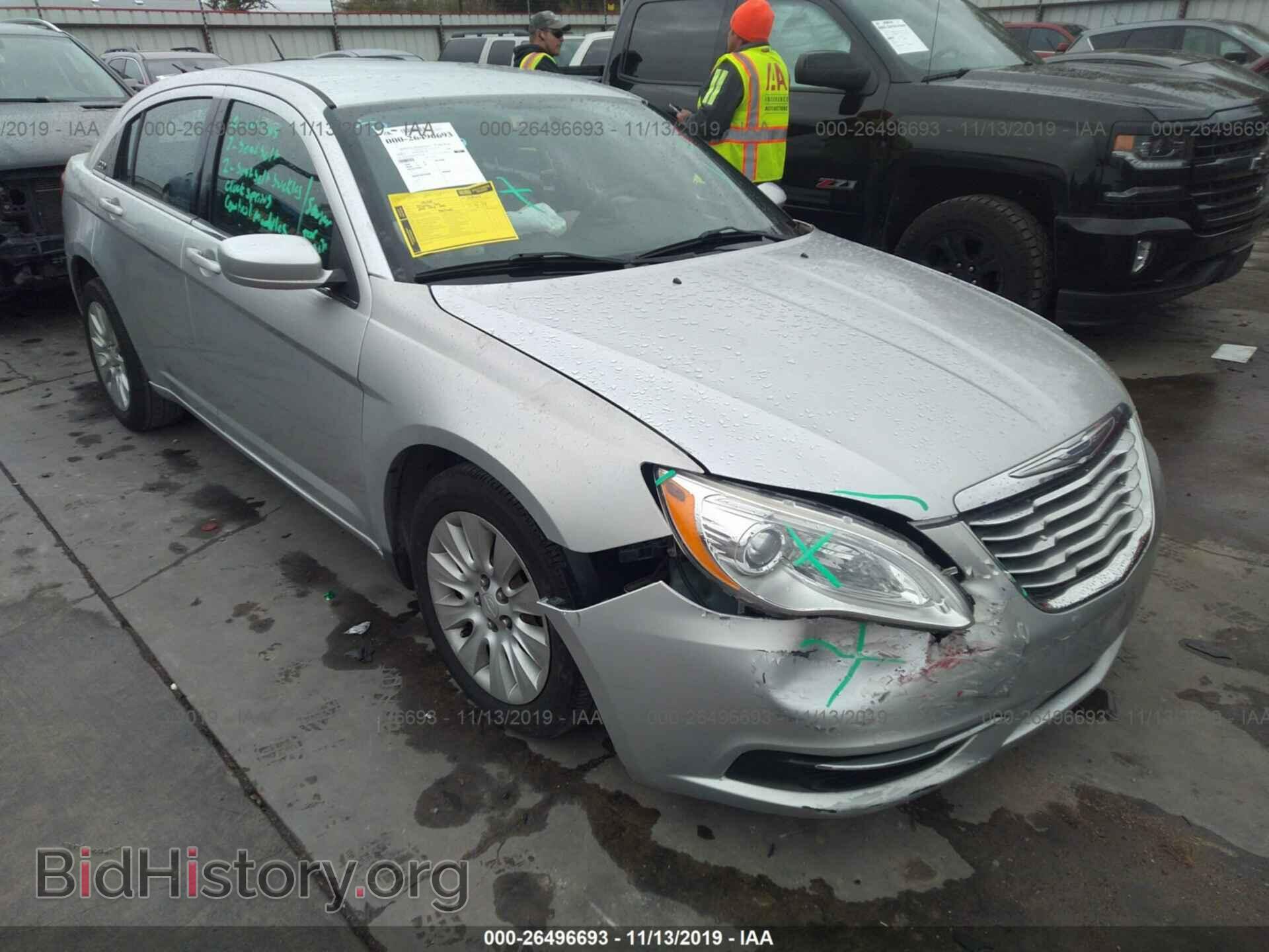 Фотография 1C3CCBAB2CN320108 - Chrysler 200 2012