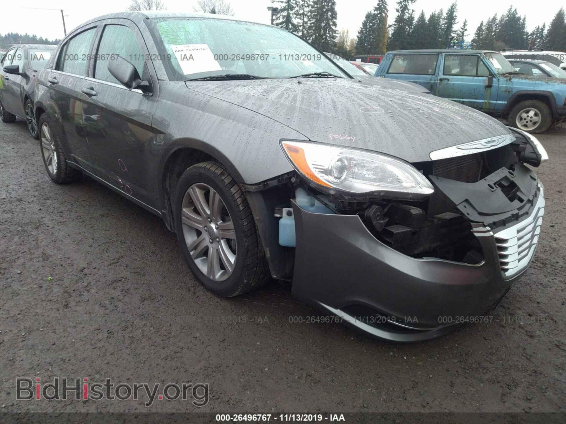 Фотография 1C3CCBBG3CN210291 - CHRYSLER 200 2012
