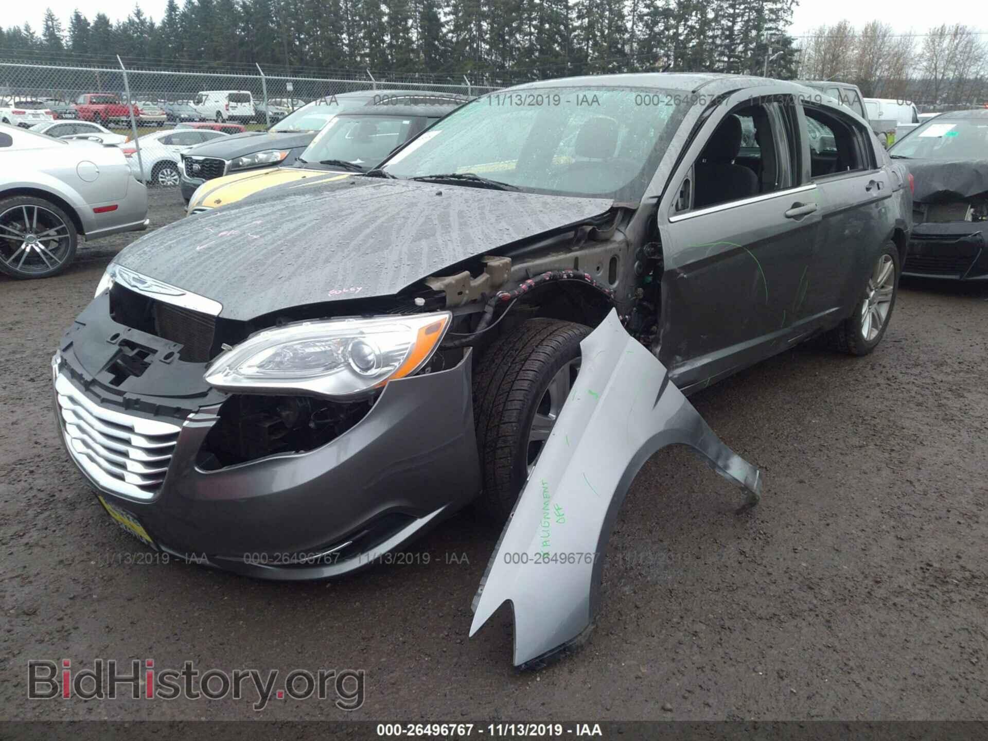 2012 CHRYSLER 200 - VIN: 1C3CCBBG3CN210291 - Фото 2