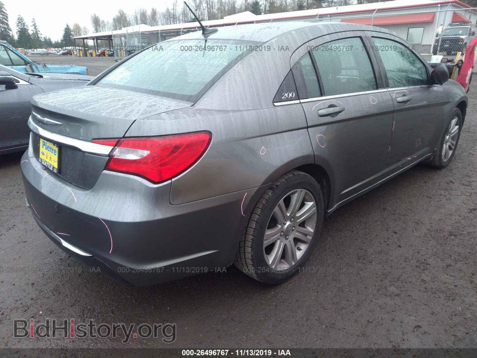 2012 CHRYSLER 200 - VIN: 1C3CCBBG3CN210291 - Фото 4