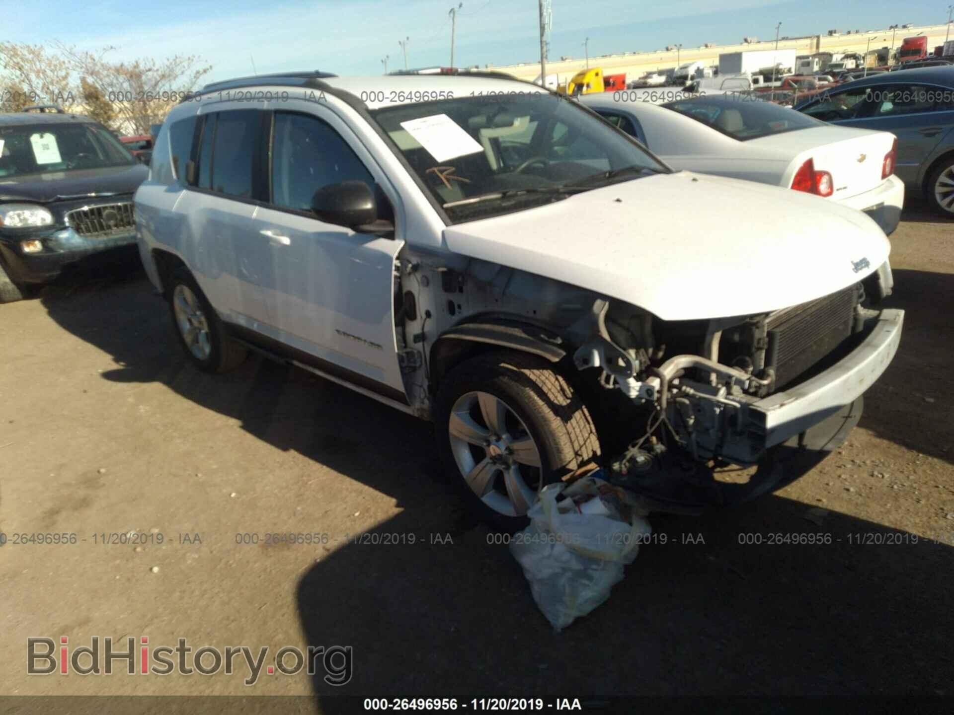 Фотография 1C4NJCBA3CD627220 - JEEP COMPASS 2012