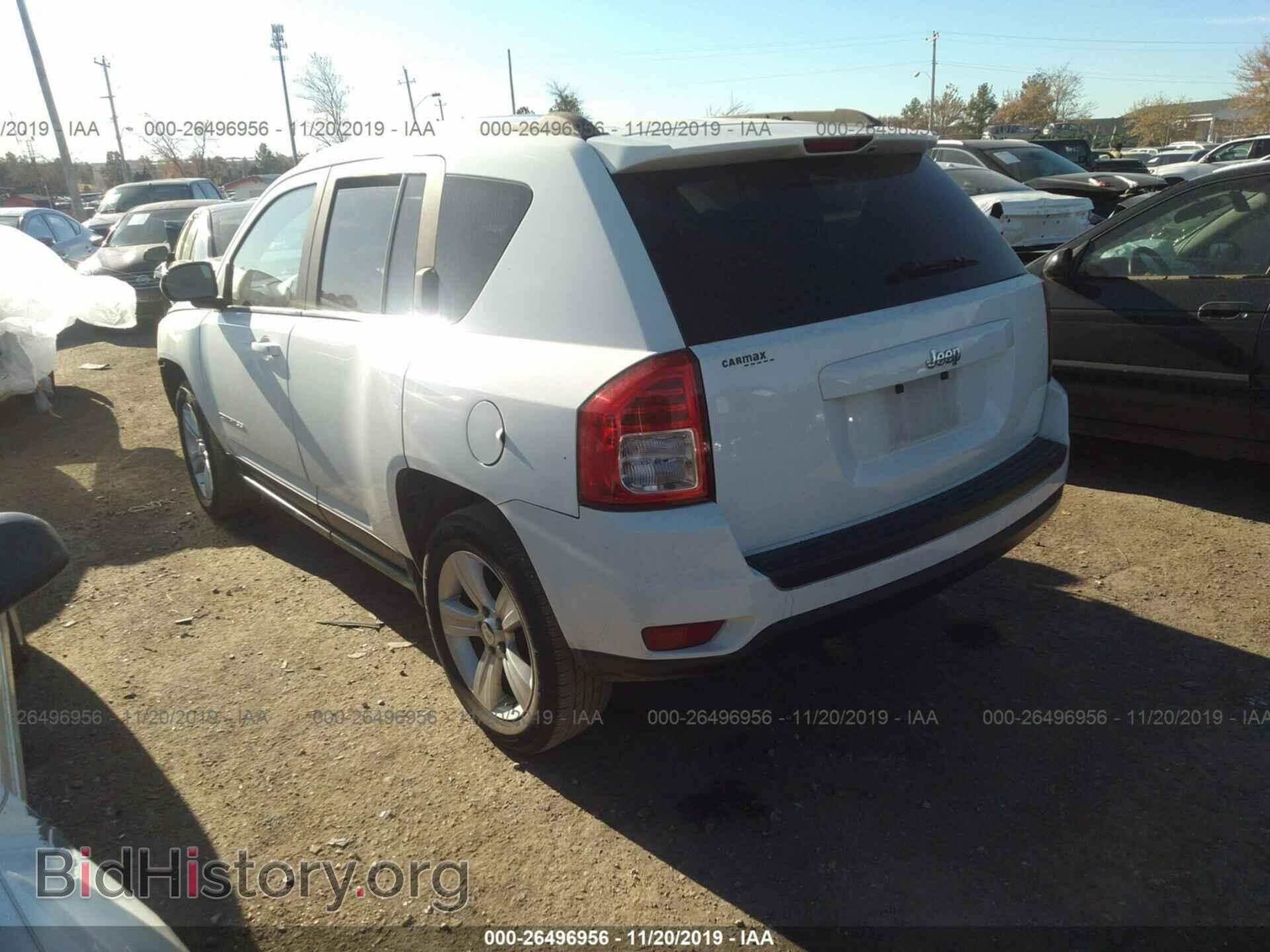 2012 JEEP COMPASS - VIN: 1C4NJCBA3CD627220 - Фото 3