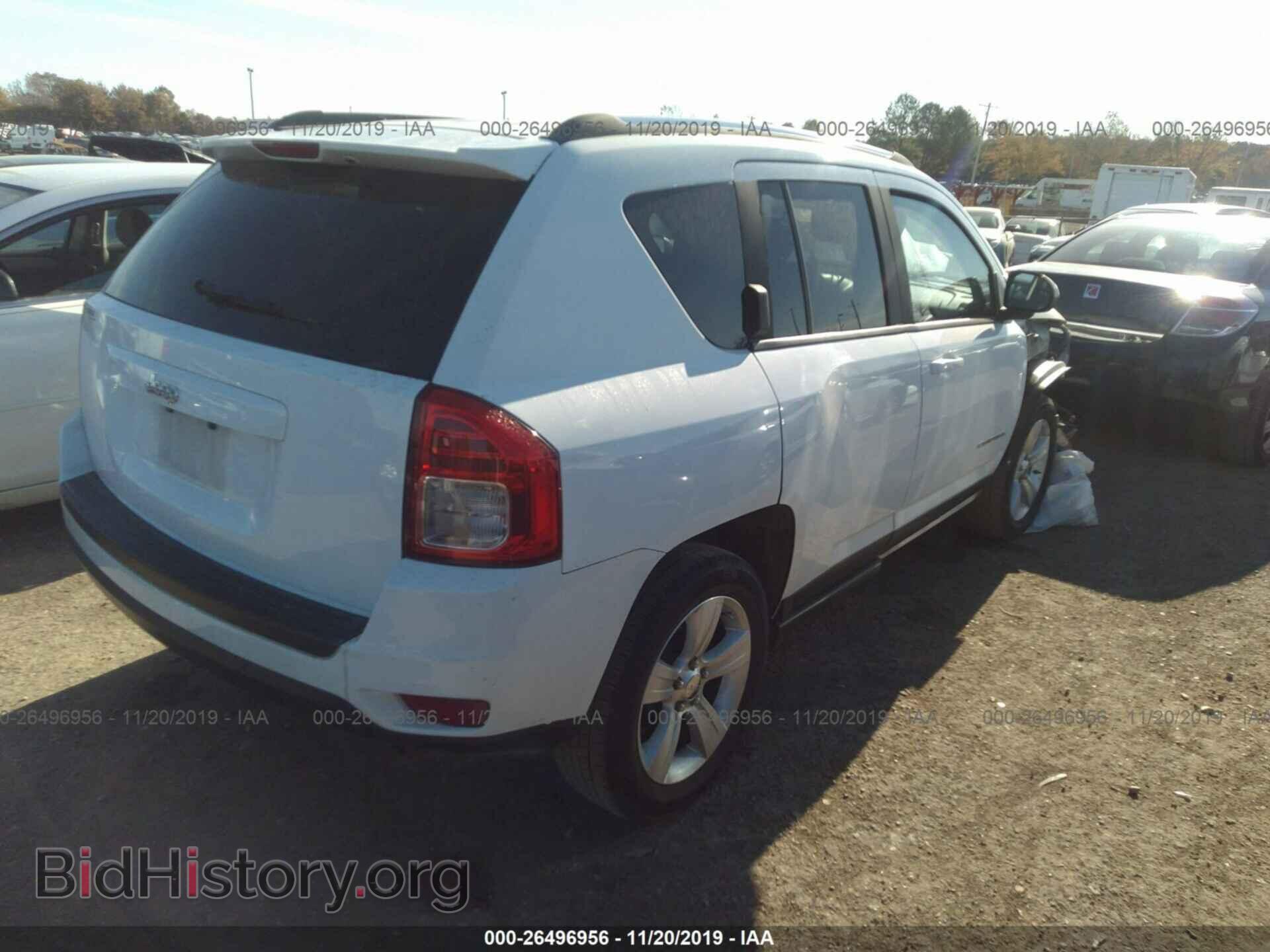 2012 JEEP COMPASS - VIN: 1C4NJCBA3CD627220 - Фото 4