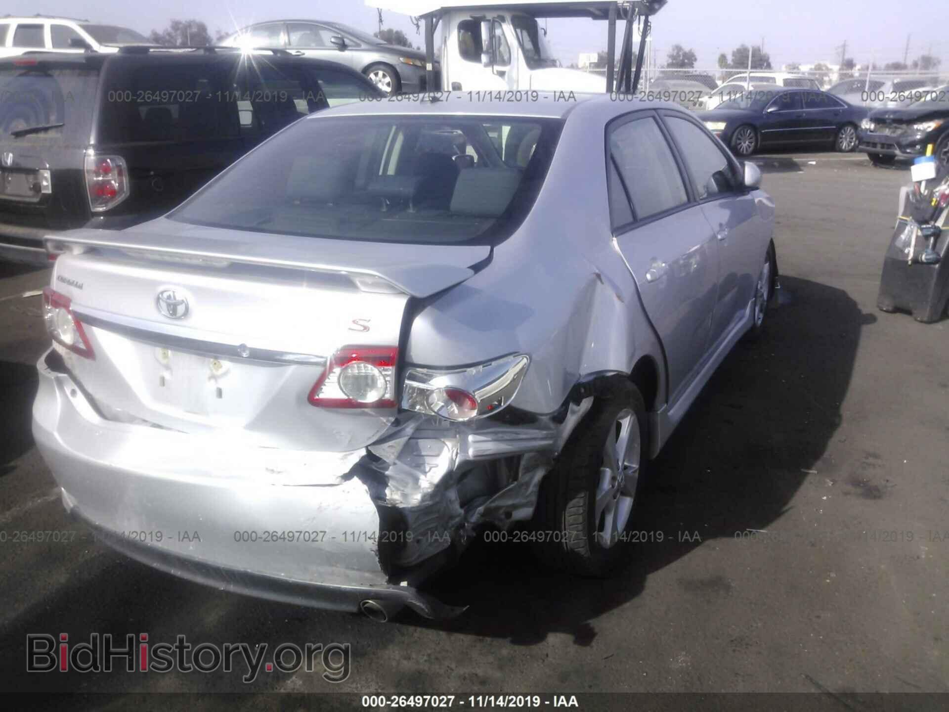 2012 TOYOTA COROLLA - VIN: 2T1BU4EE9CC893823 - Фото 2