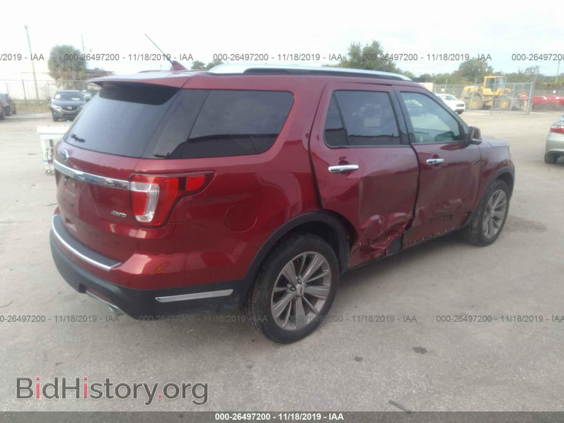 2018 FORD EXPLORER - VIN: 1FM5K8F8XJGB13583 - Фото 4