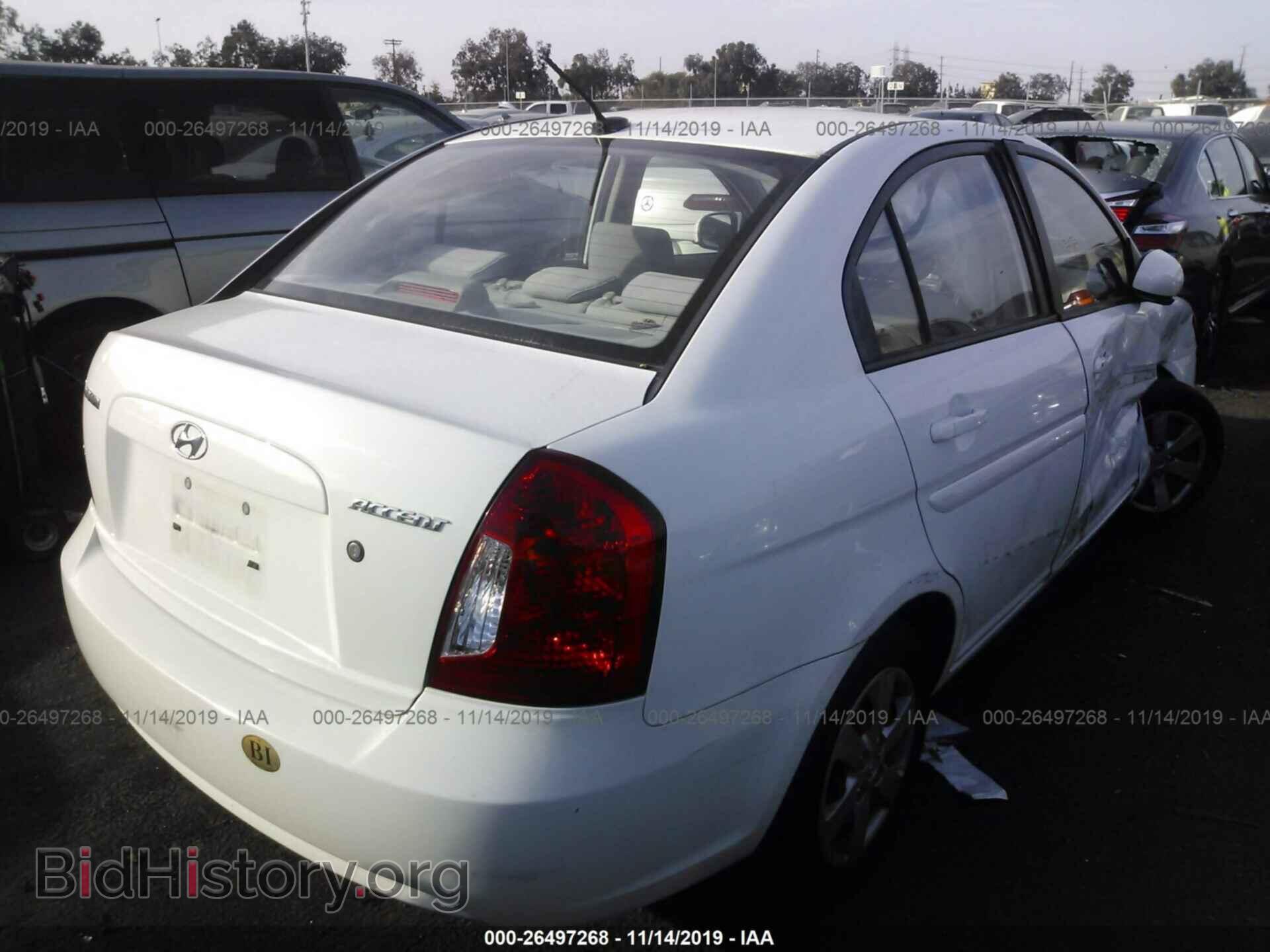 2011 HYUNDAI ACCENT - VIN: KMHCN4AC2BU605918 - Фото 4