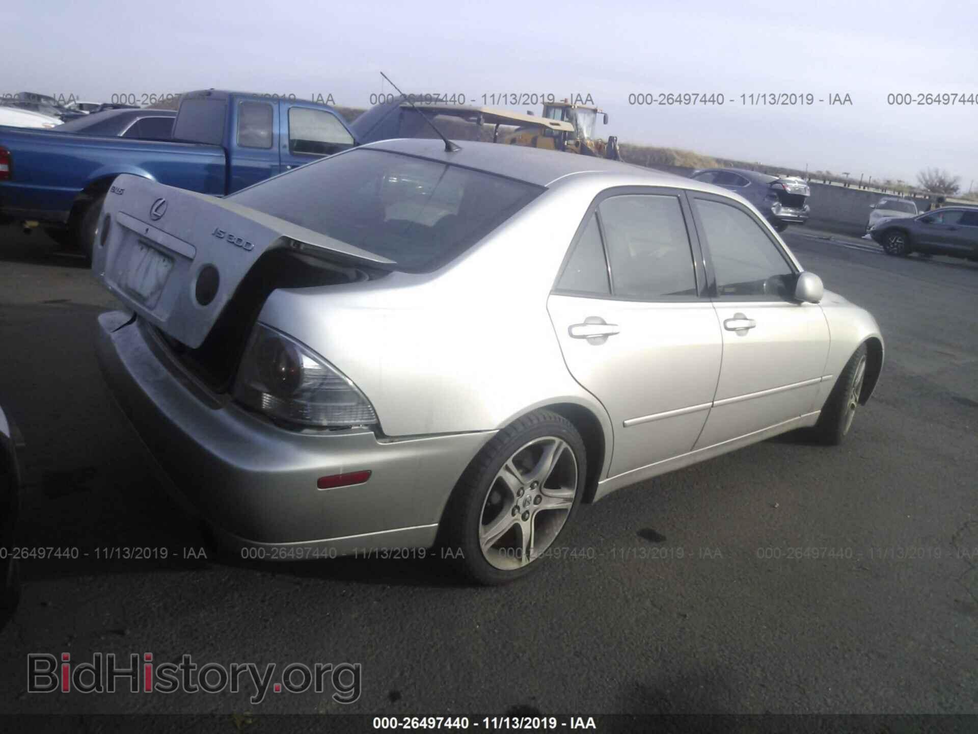 2001 LEXUS IS - VIN: JTHBD182X10019762 - Фото 4