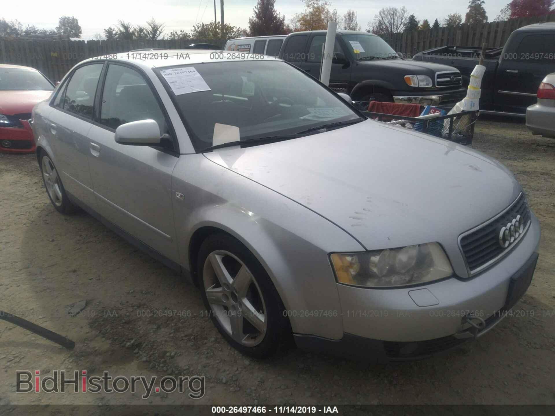 Photo WAUJC68E32A314296 - AUDI A4 2002
