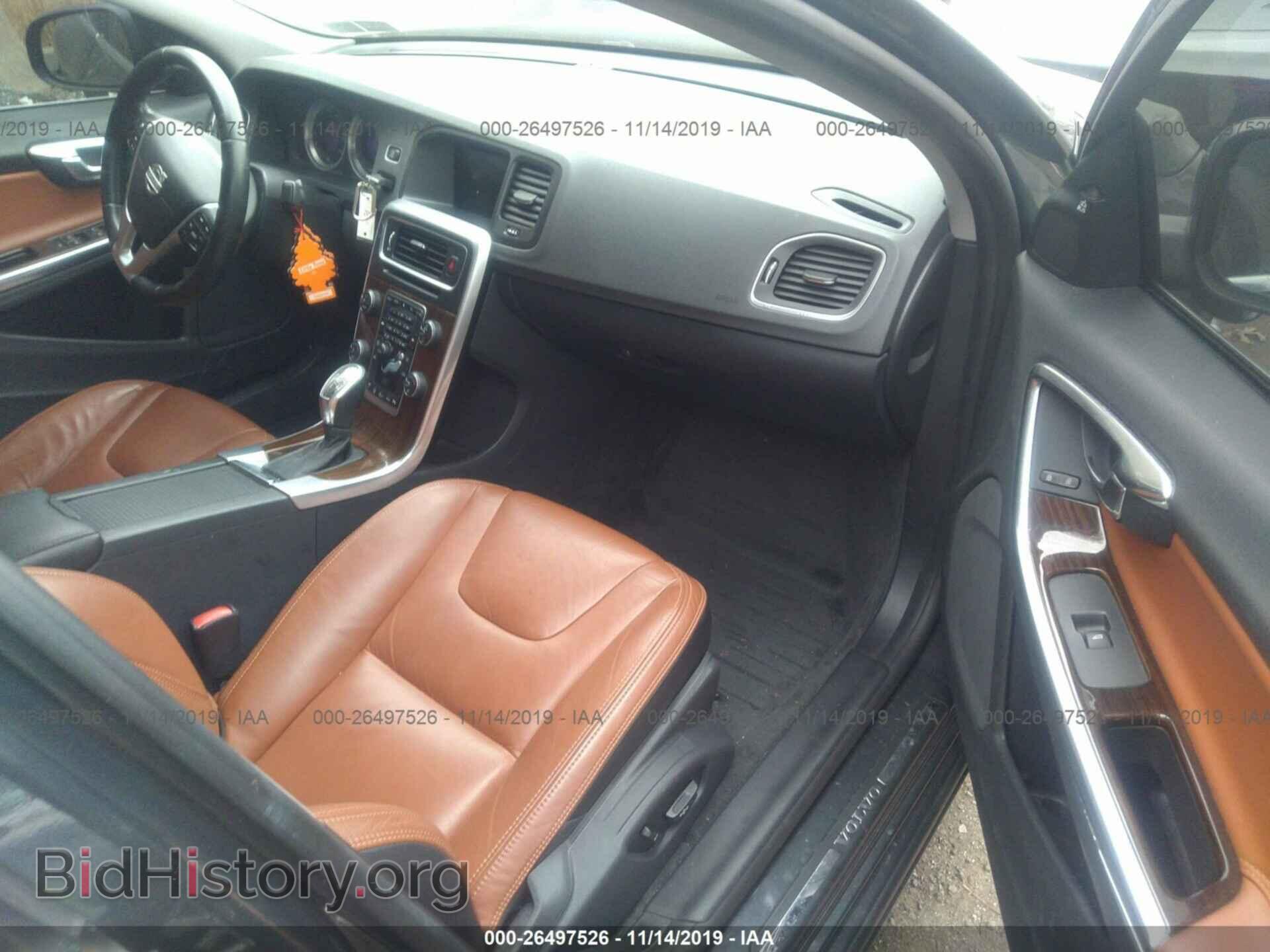 2013 VOLVO S60 - VIN: YV1612FH2D2187228 - Фото 5