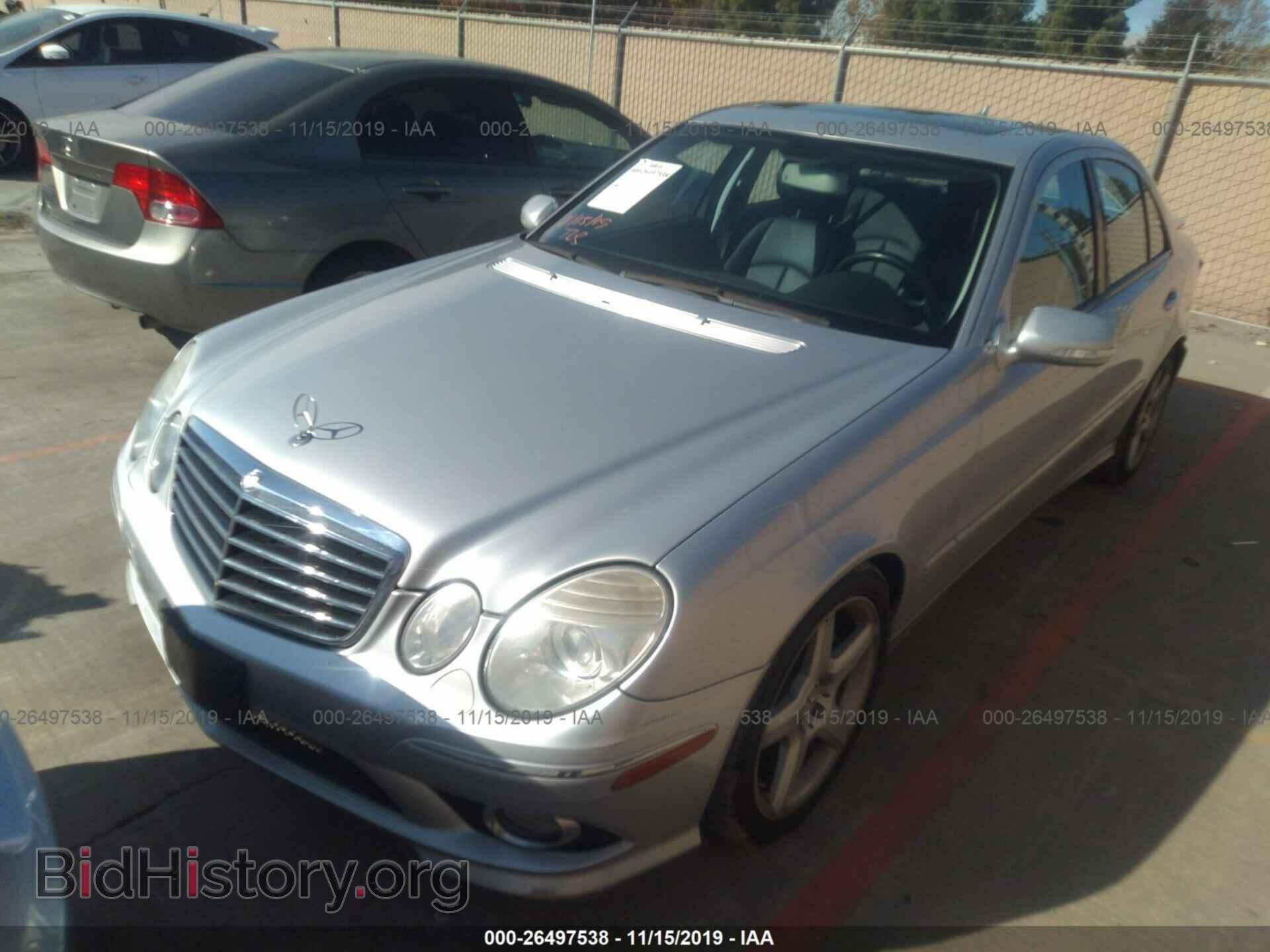 2009 MERCEDES-BENZ E - VIN: WDBUF56X49B437128 - Фото 2