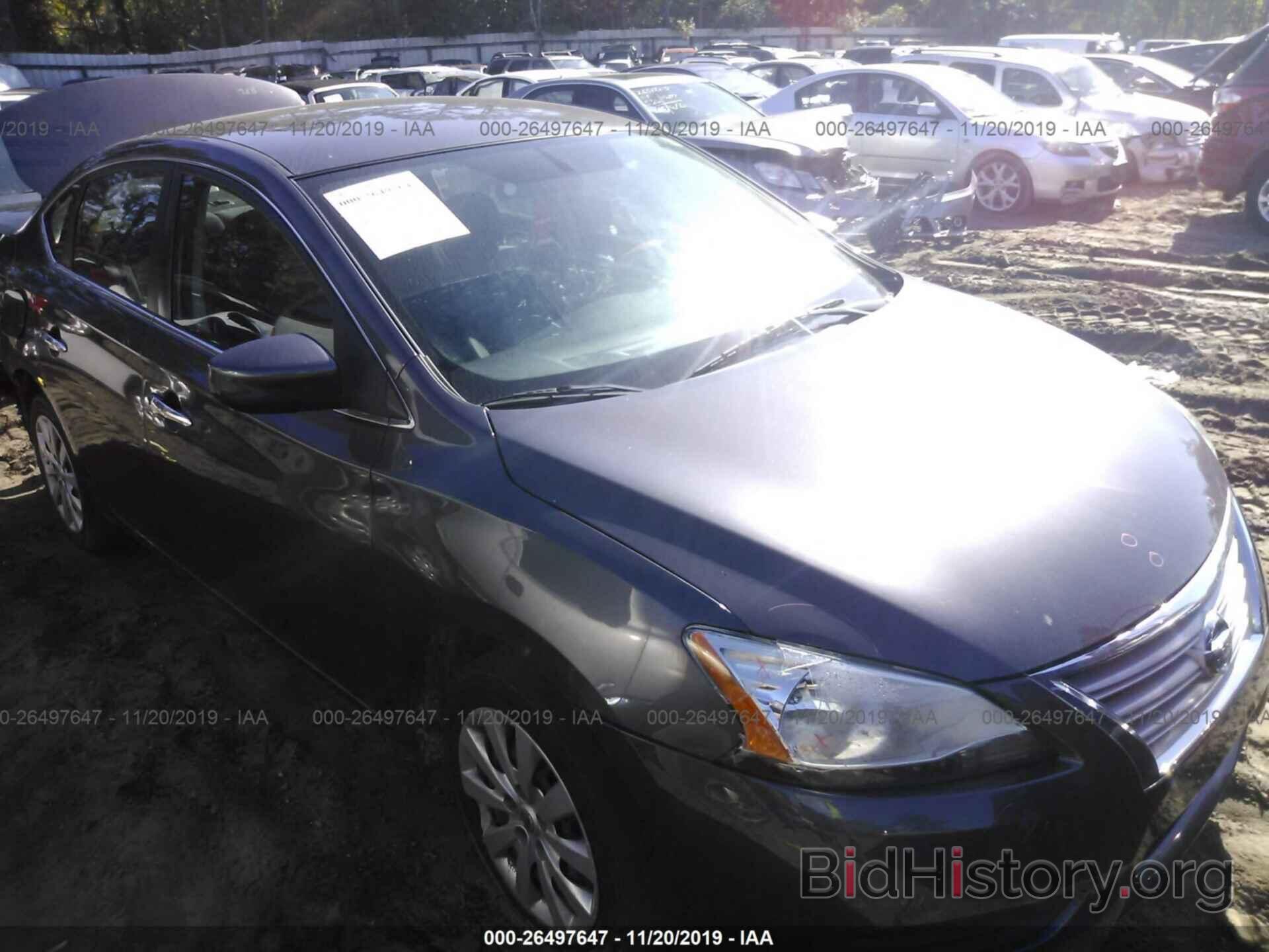 Photo 3N1AB7AP7EY229939 - NISSAN SENTRA 2014