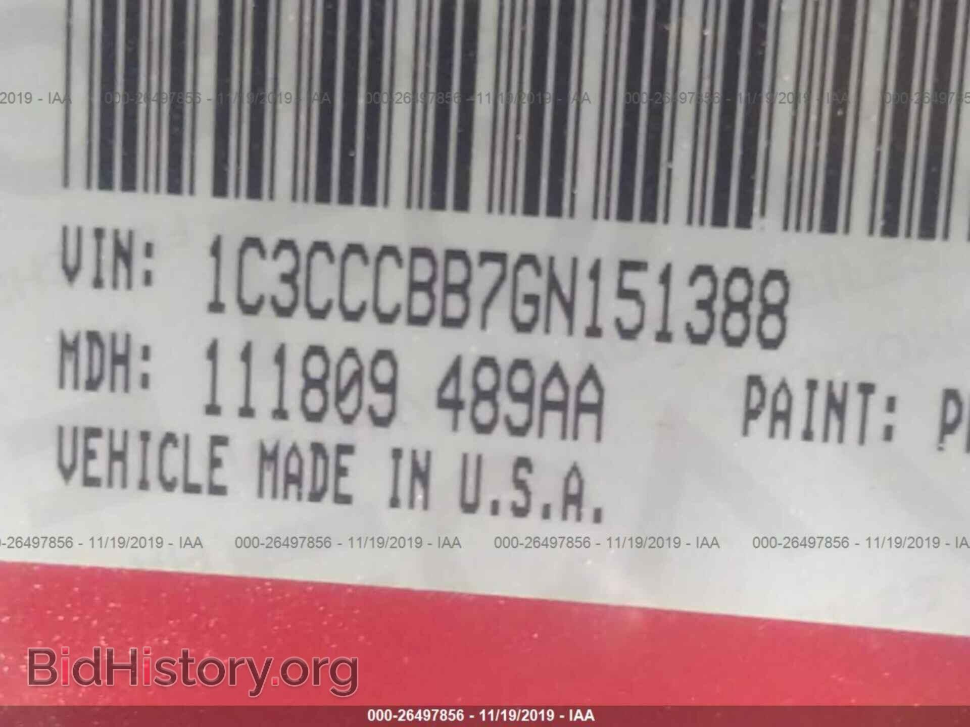 2016 CHRYSLER 200 - VIN: 1C3CCCBB7GN151388 - Фото 9
