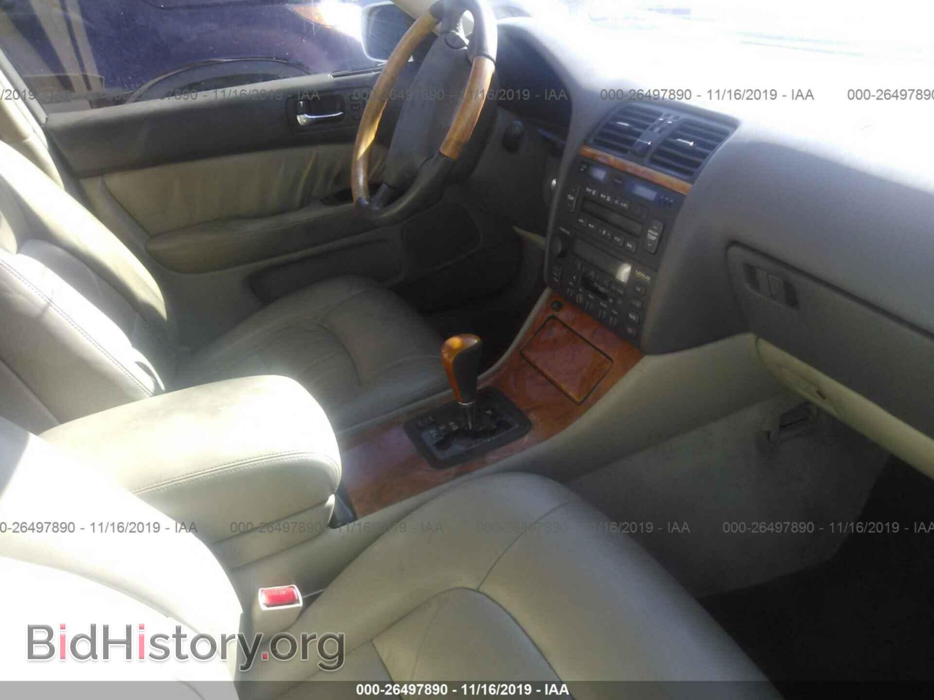 2000 LEXUS LS - VIN: JT8BH28F4Y0176064 - Photo 5