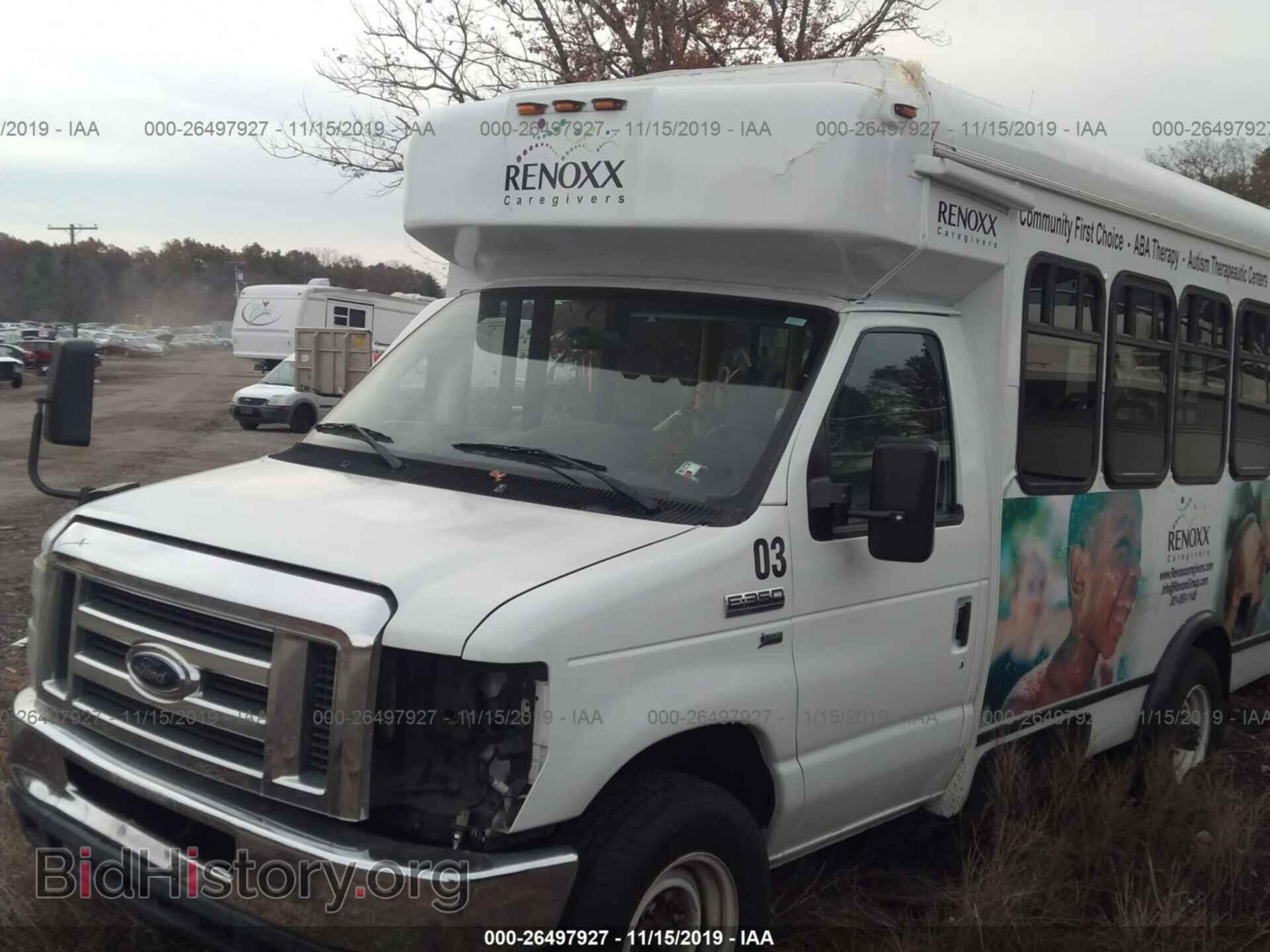 2011 FORD ECONOLINE - VIN: 1FDEE3FL7BDA72654 - Фото 2
