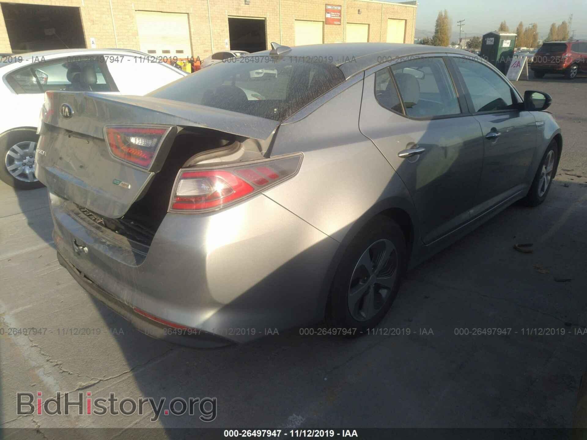 2014 KIA Optima - VIN: KNAGM4AD1E5069282 - Фото 4