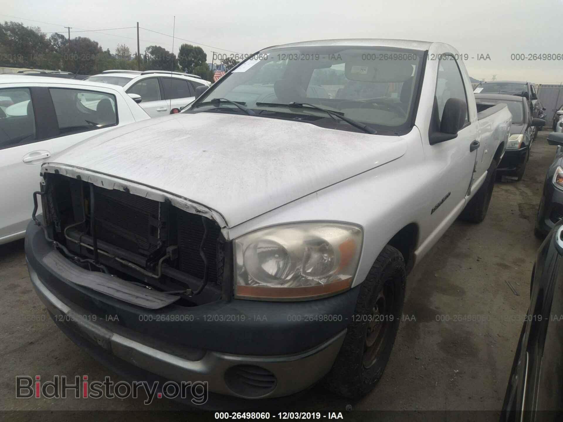 2006 DODGE RAM 1500 - VIN: 1D7HA16K26J181187 - Фото 2