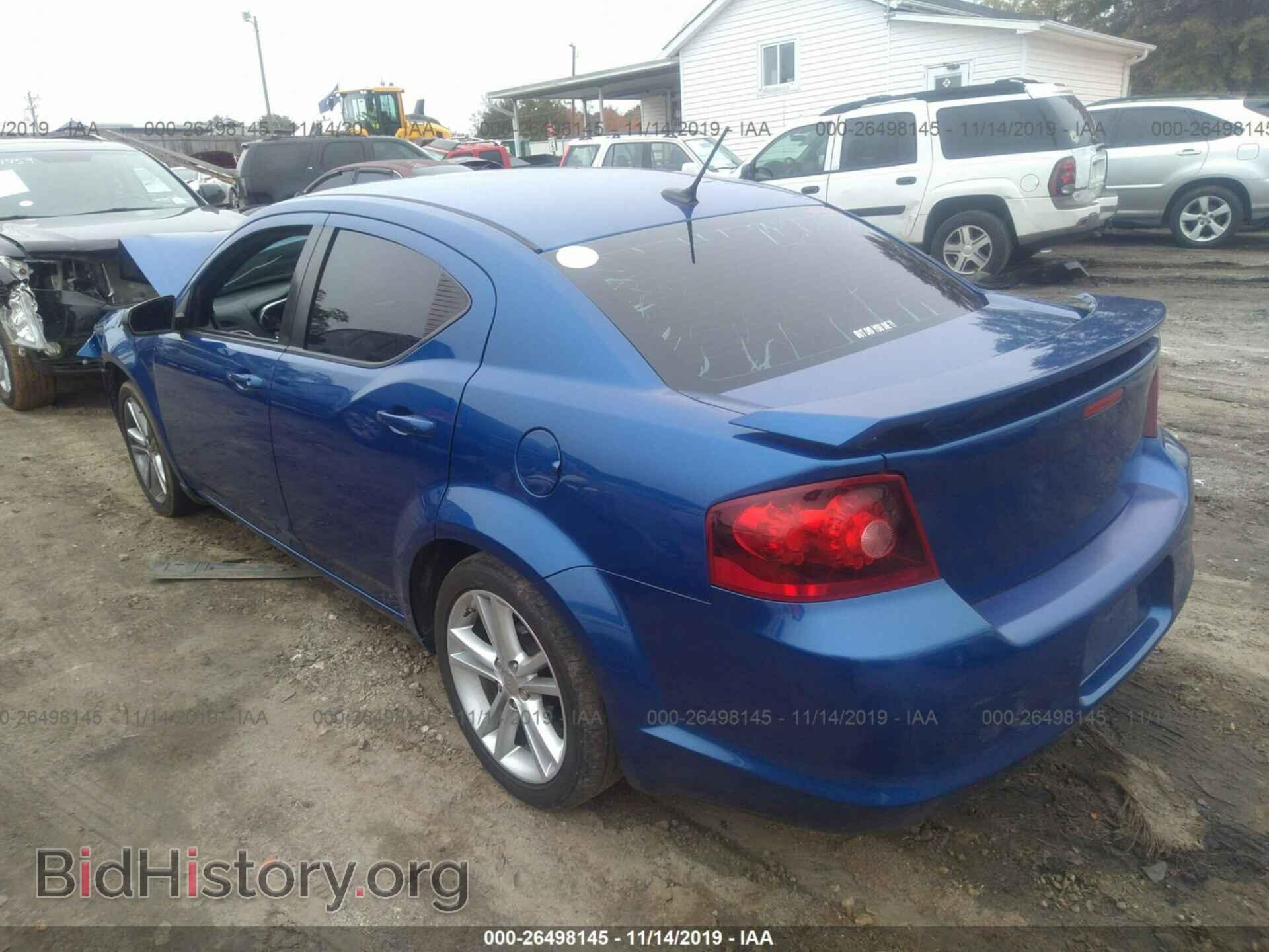 2014 DODGE AVENGER - VIN: 1C3CDZAG1EN140557 - Фото 3