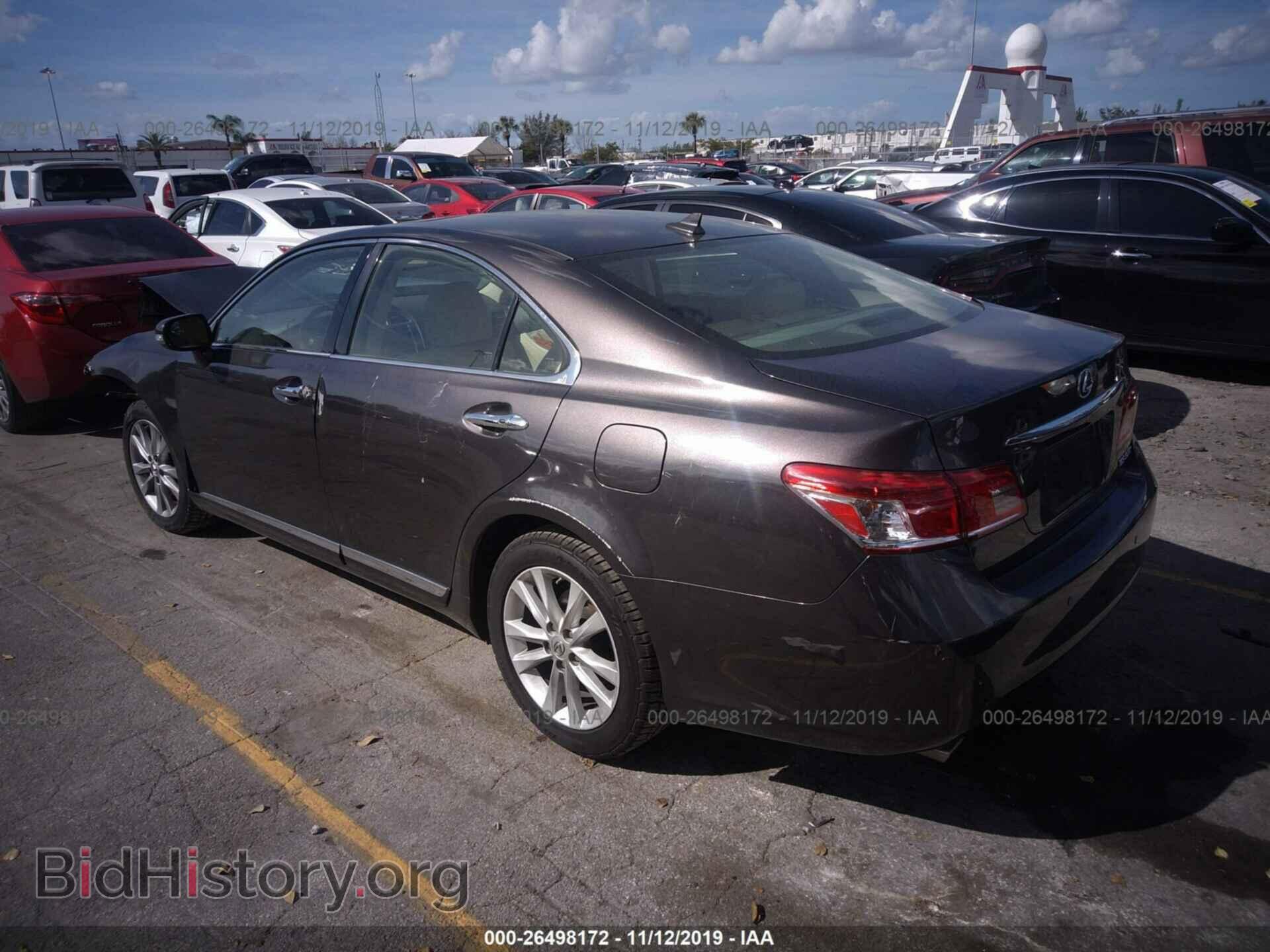 2011 LEXUS ES - VIN: JTHBK1EG0B2472266 - Фото 3