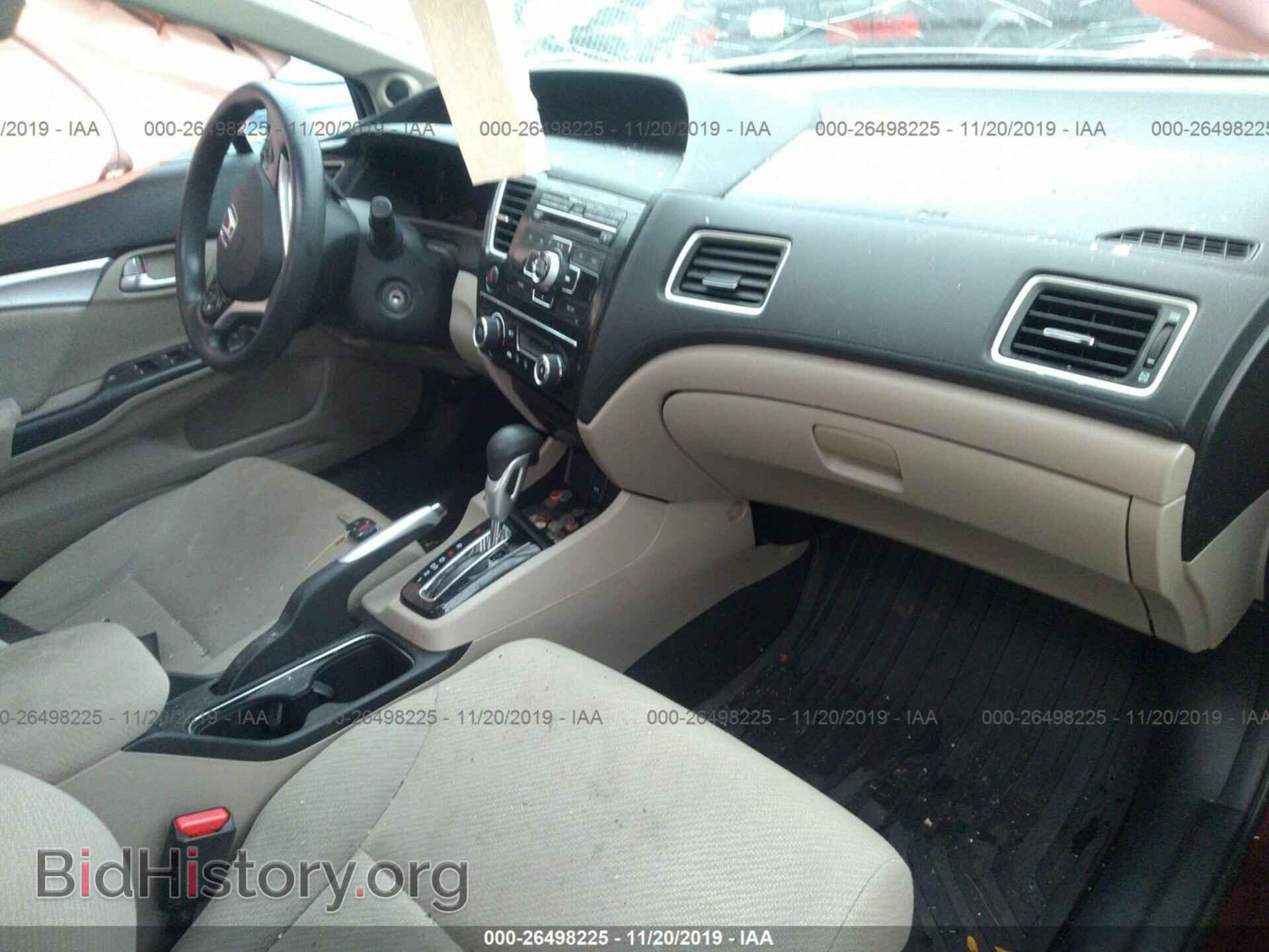 2013 HONDA CIVIC - VIN: 19XFB2F81DE237963 - Фото 5
