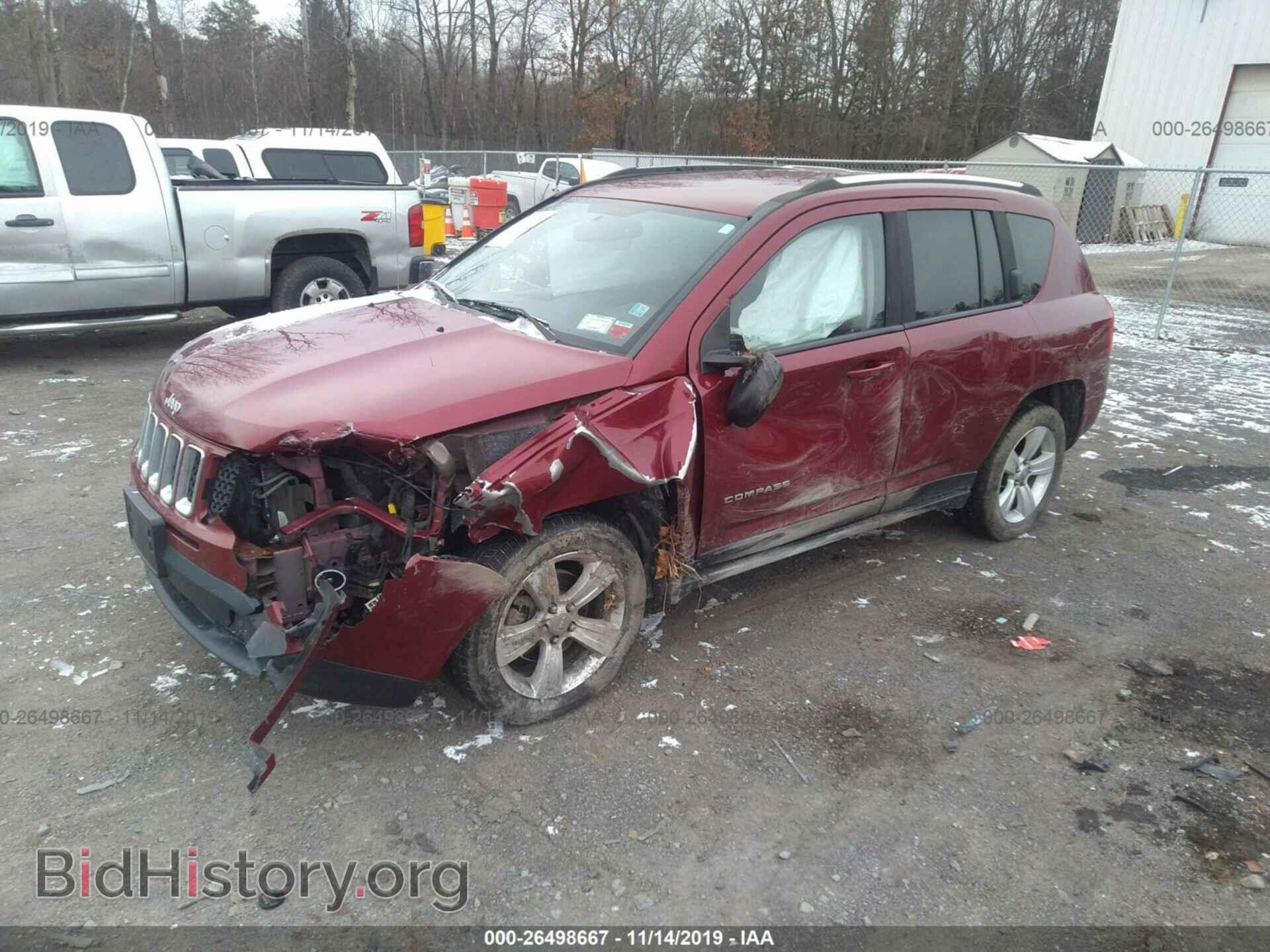 2013 JEEP COMPASS - VIN: 1C4NJDBB0DD253178 - Фото 2