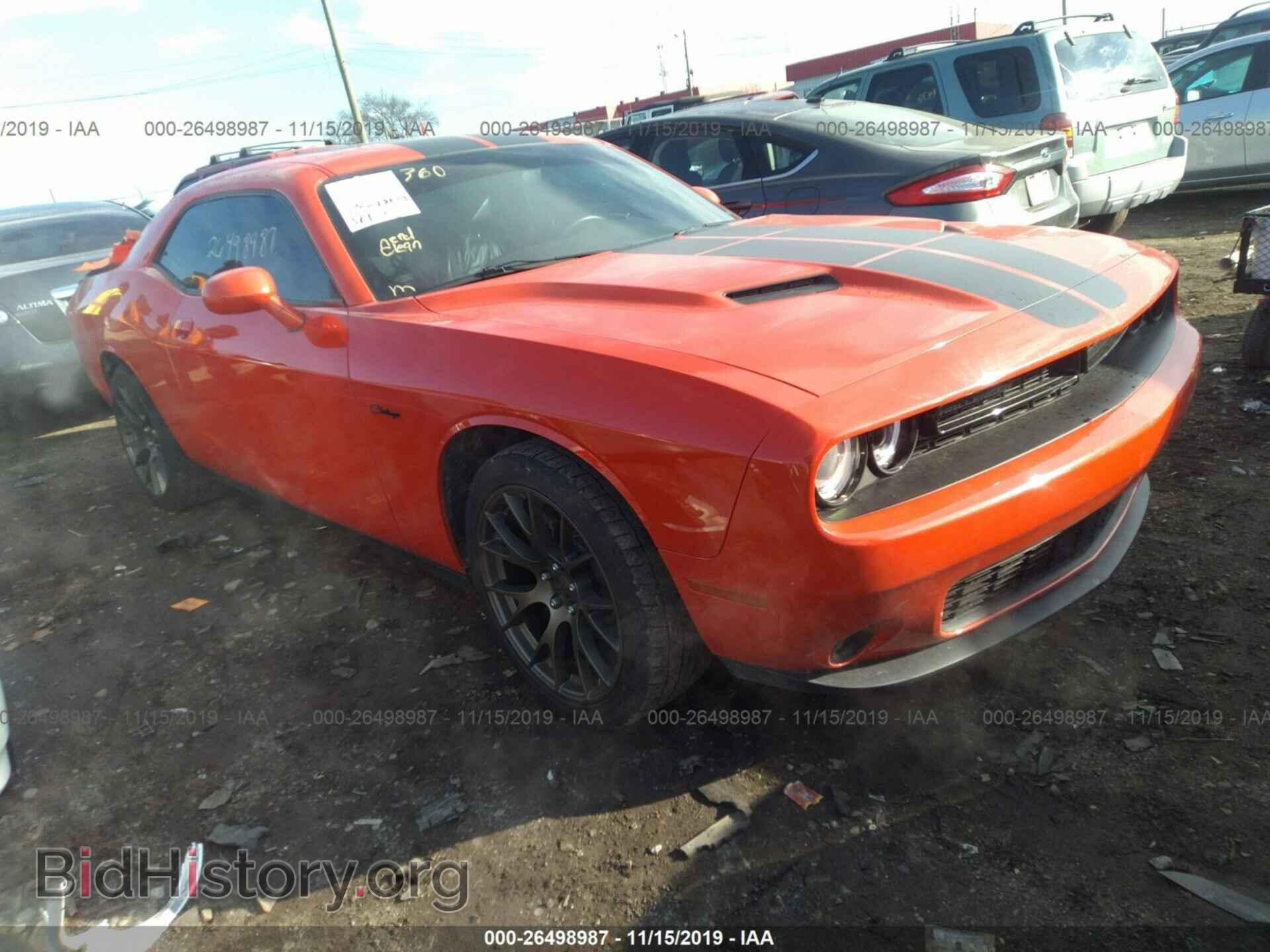 Photo 2C3CDZAG7GH358823 - DODGE CHALLENGER 2016