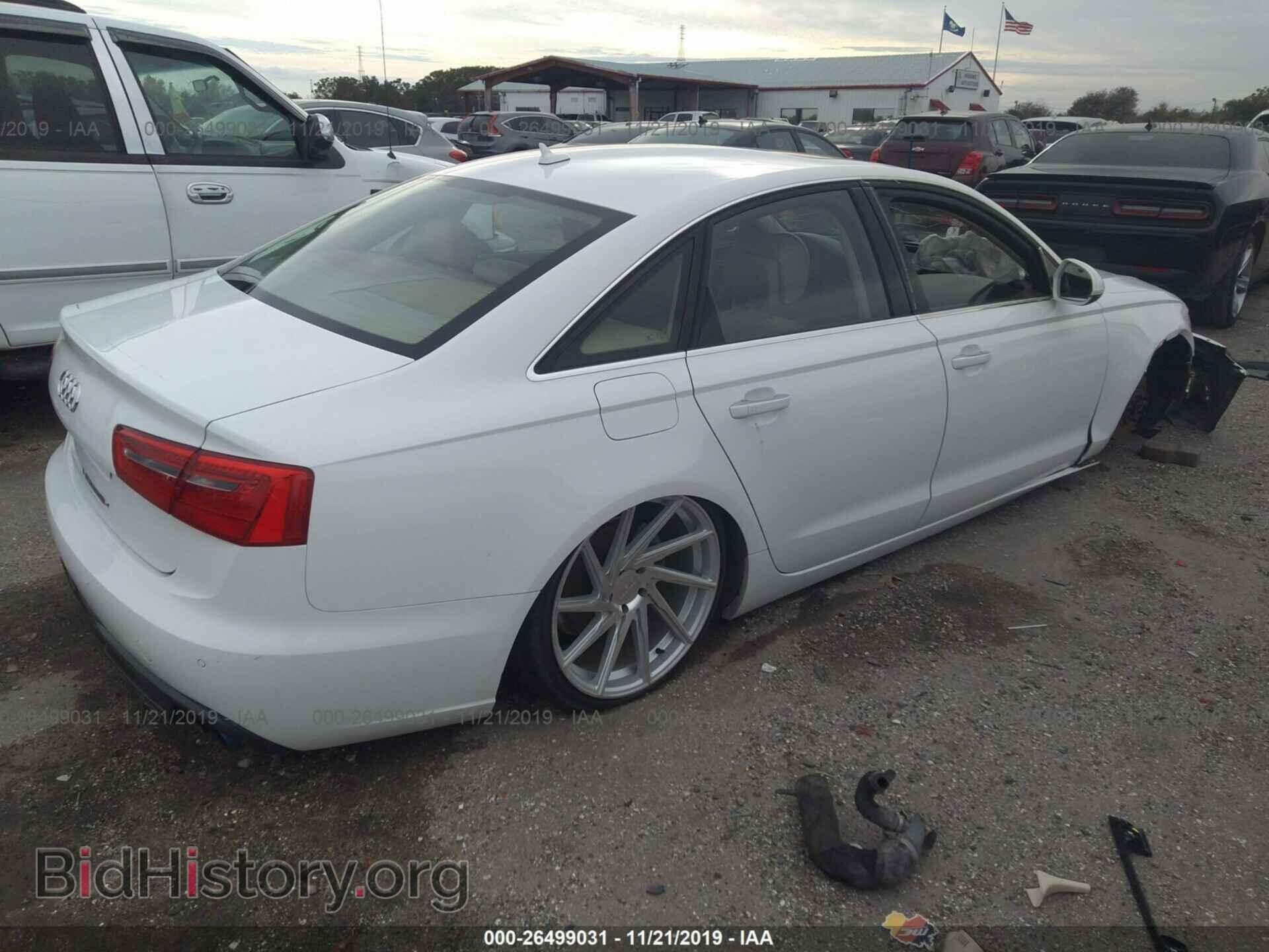 2013 AUDI A6 - VIN: WAUGFAFC7DN089804 - Фото 4