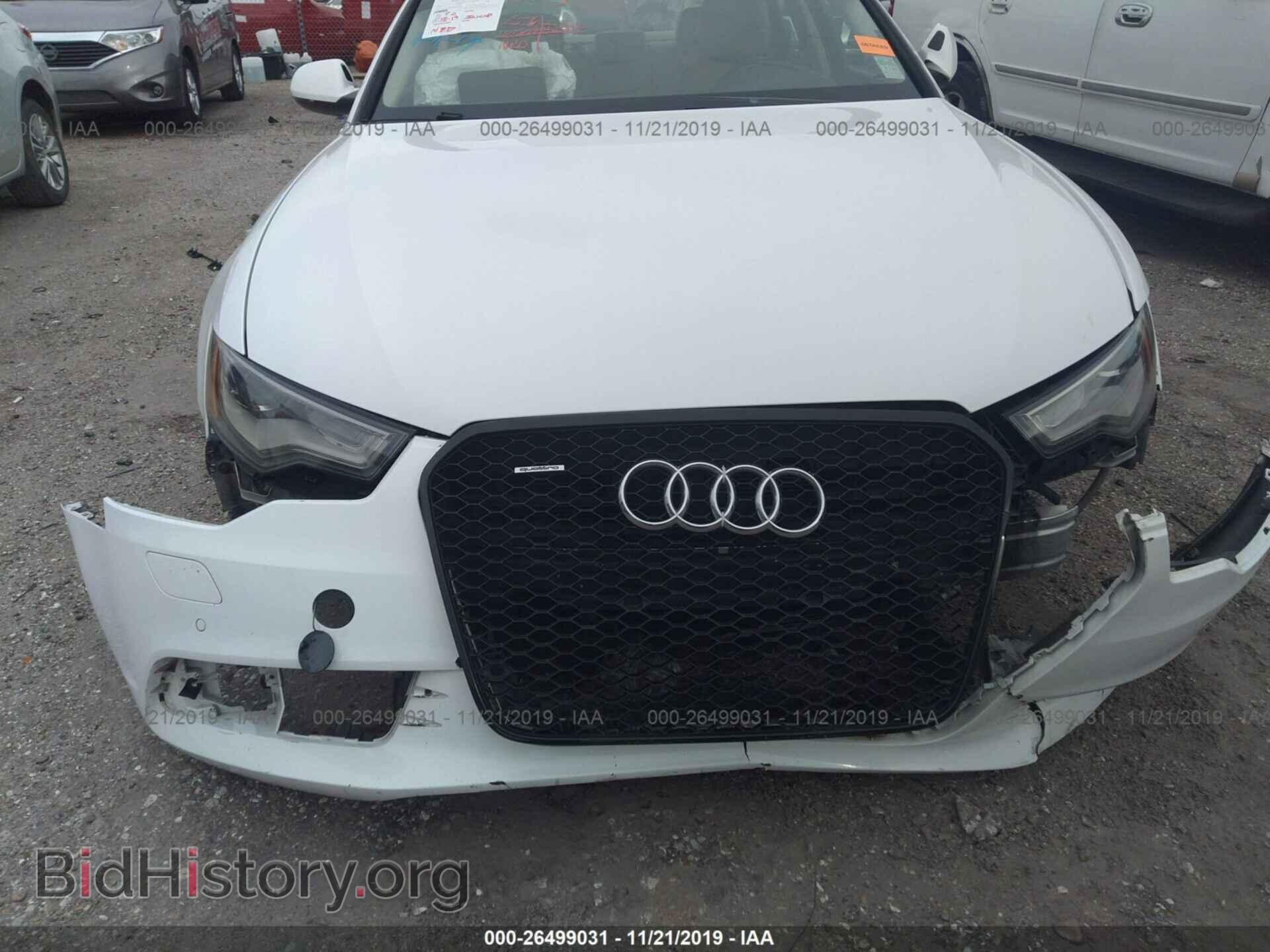 2013 AUDI A6 - VIN: WAUGFAFC7DN089804 - Фото 6