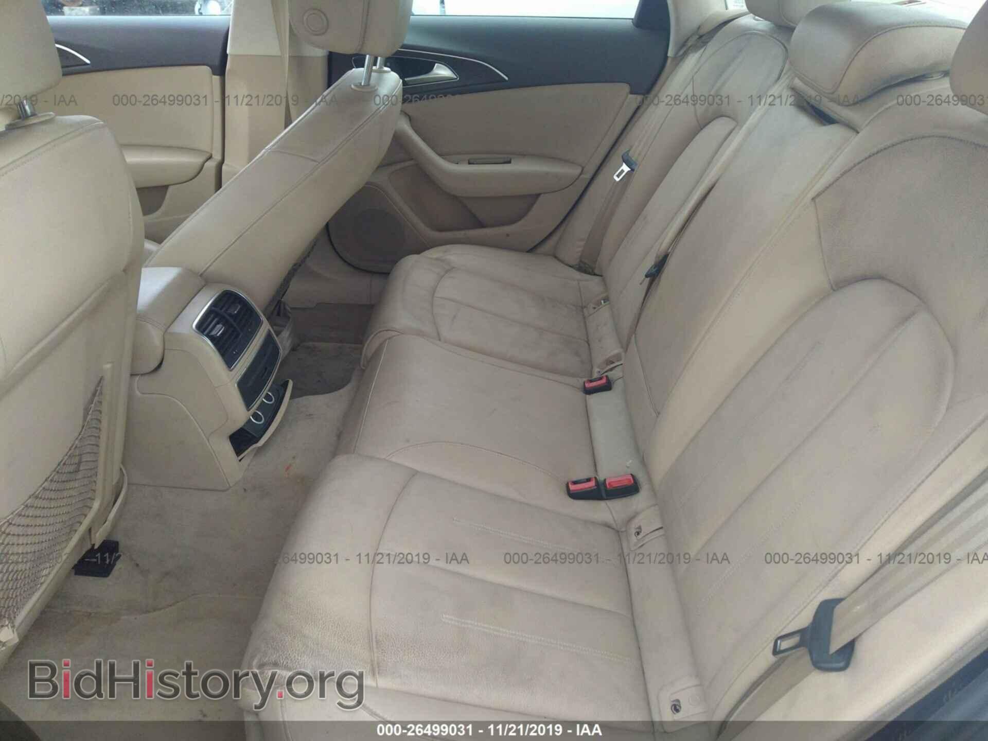2013 AUDI A6 - VIN: WAUGFAFC7DN089804 - Фото 8