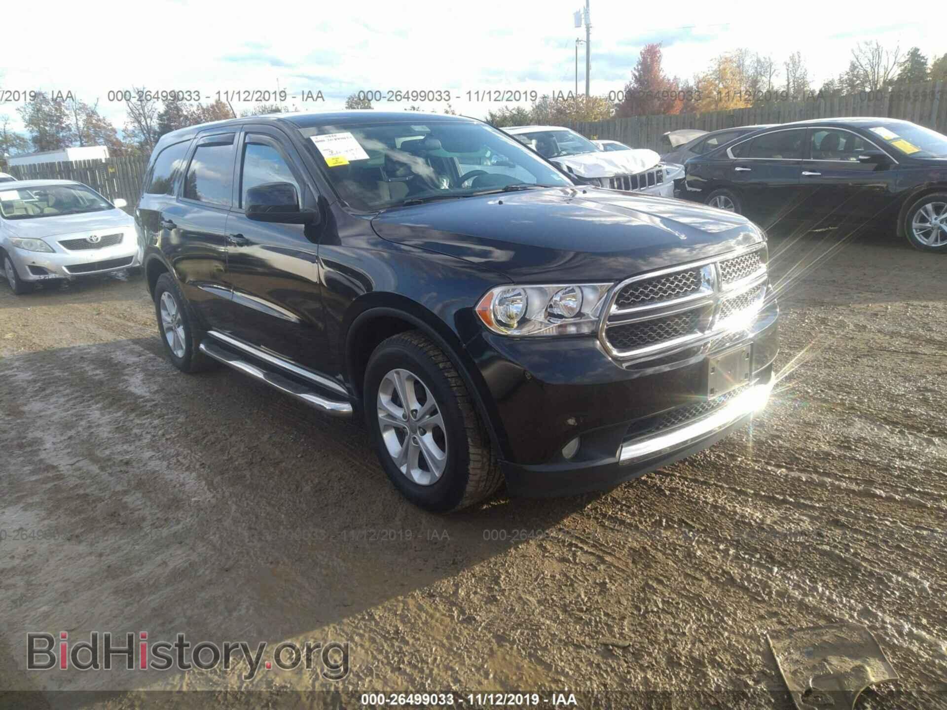 Photo 1C4RDJAGXDC669314 - DODGE DURANGO 2013