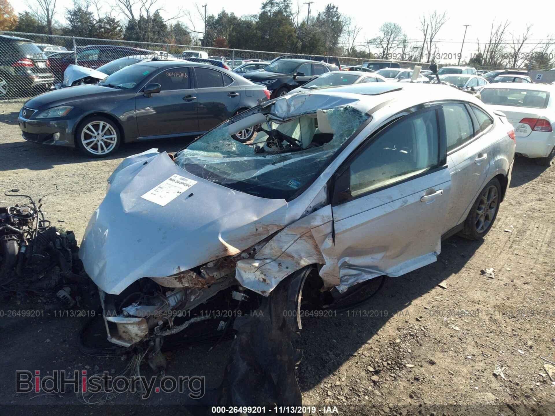 2013 FORD FOCUS - VIN: 1FADP3F27DL213657 - Фото 2